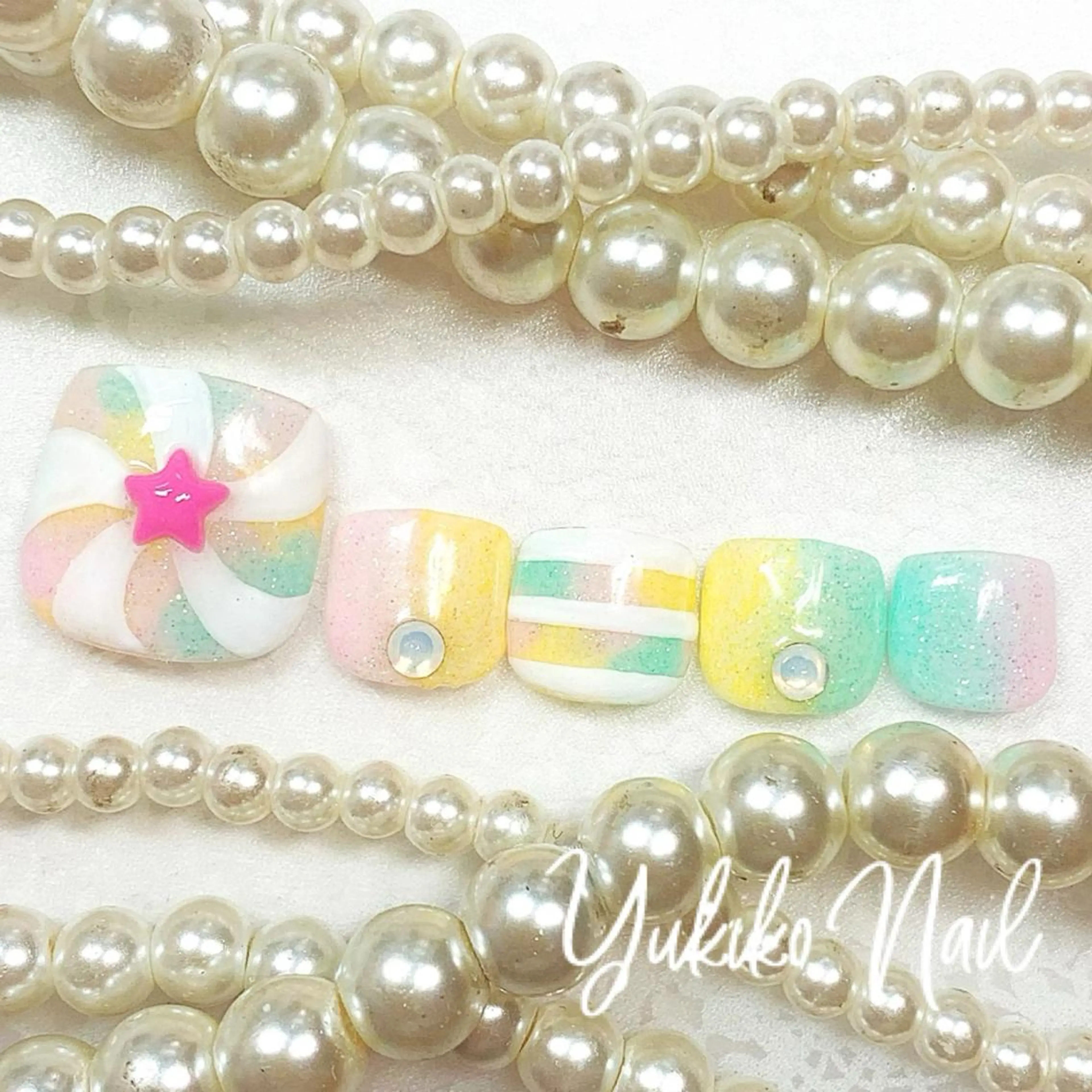 ネイル フットネイル ユキコ ネイルのネイルデザイン