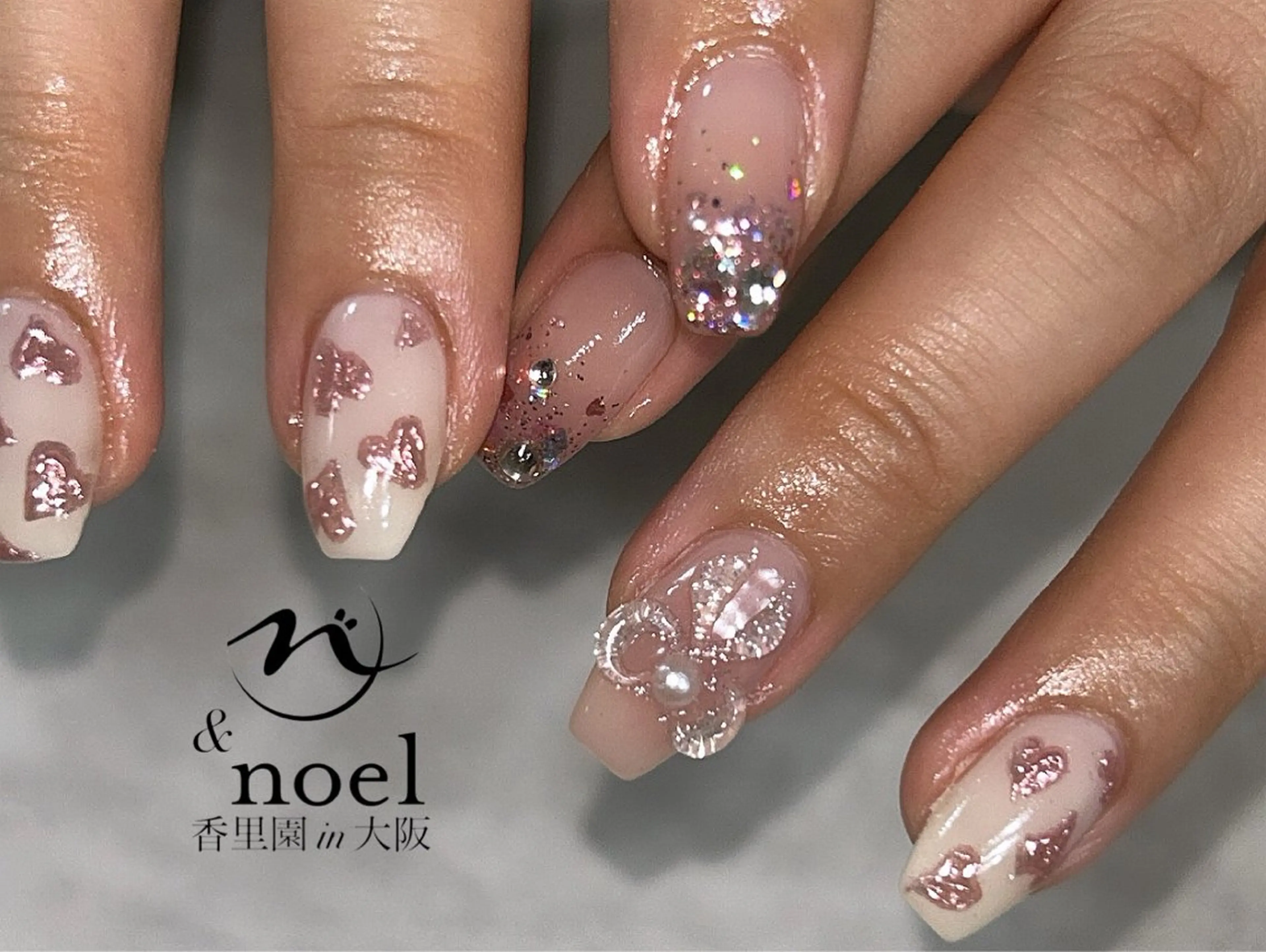 ネイル ハンドネイル もも 🍑のネイルデザイン