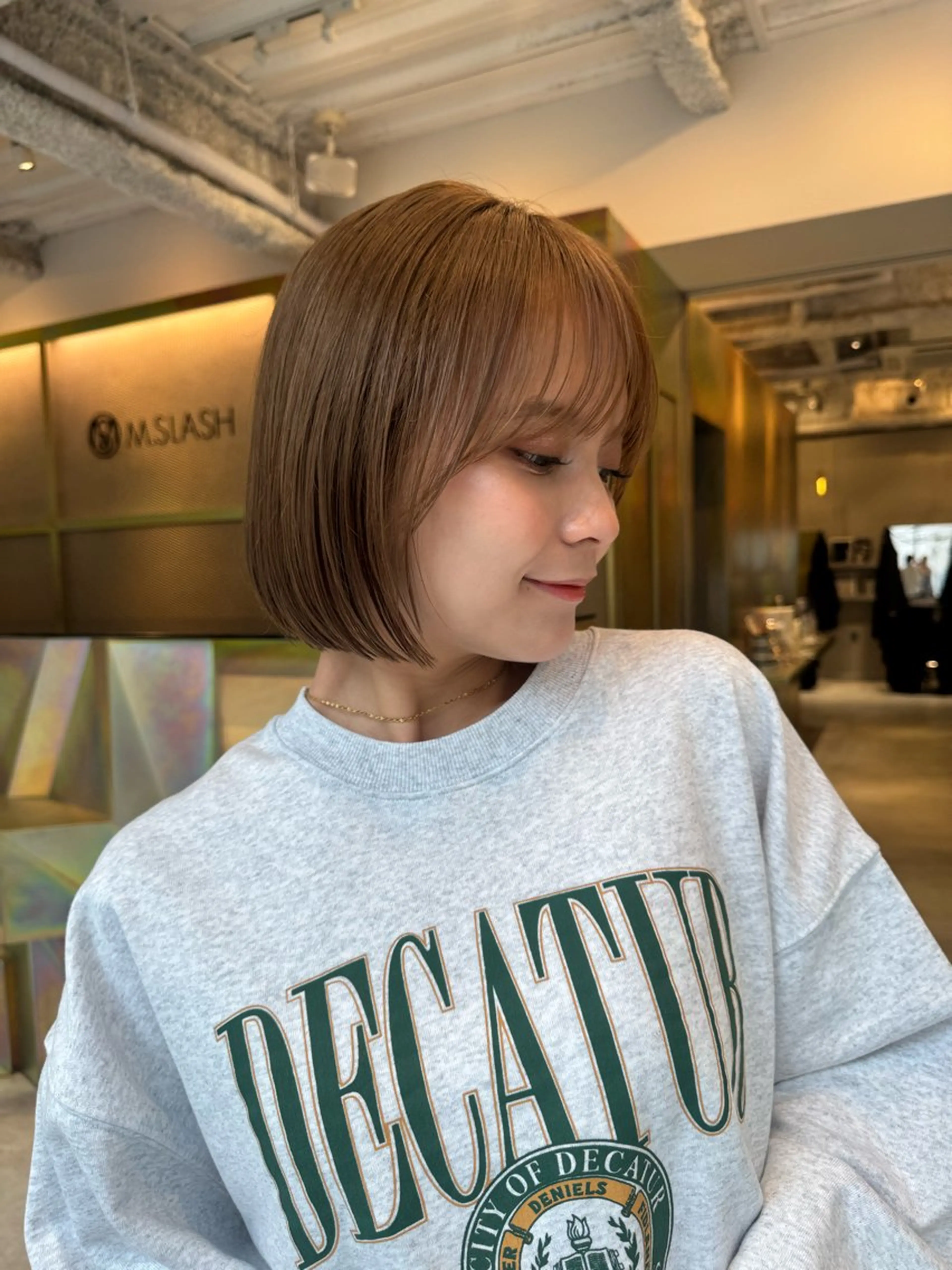 ショート カット 似合わせボブ/ 大人ボブ🩵しおのヘアスタイル