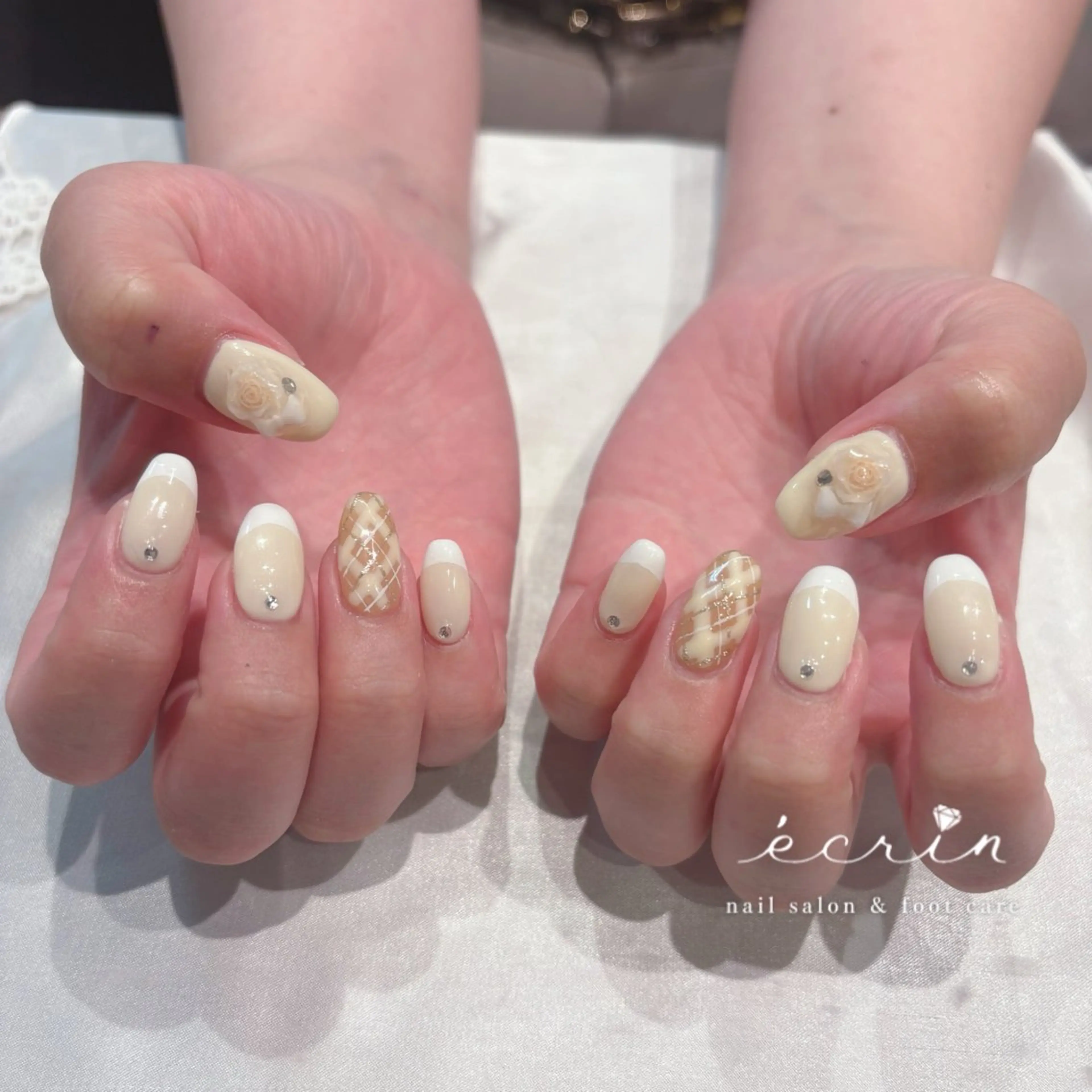 ネイル ecrin エクラン Haruka🌼のネイルデザイン