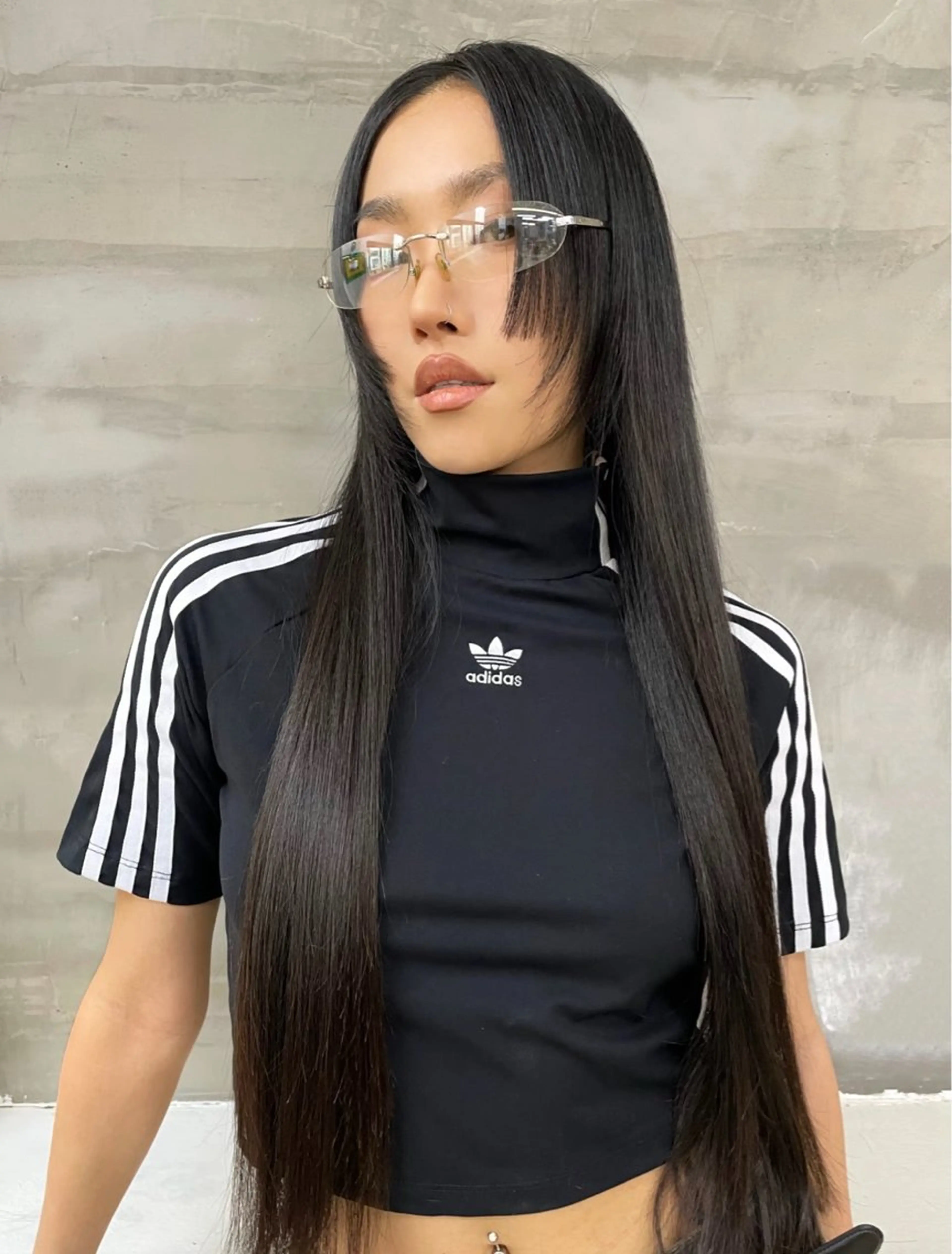 ロング カット 縮毛矯正 トリートメント デザインカラー⭐︎★ 🐆hyo🐆のヘアスタイル