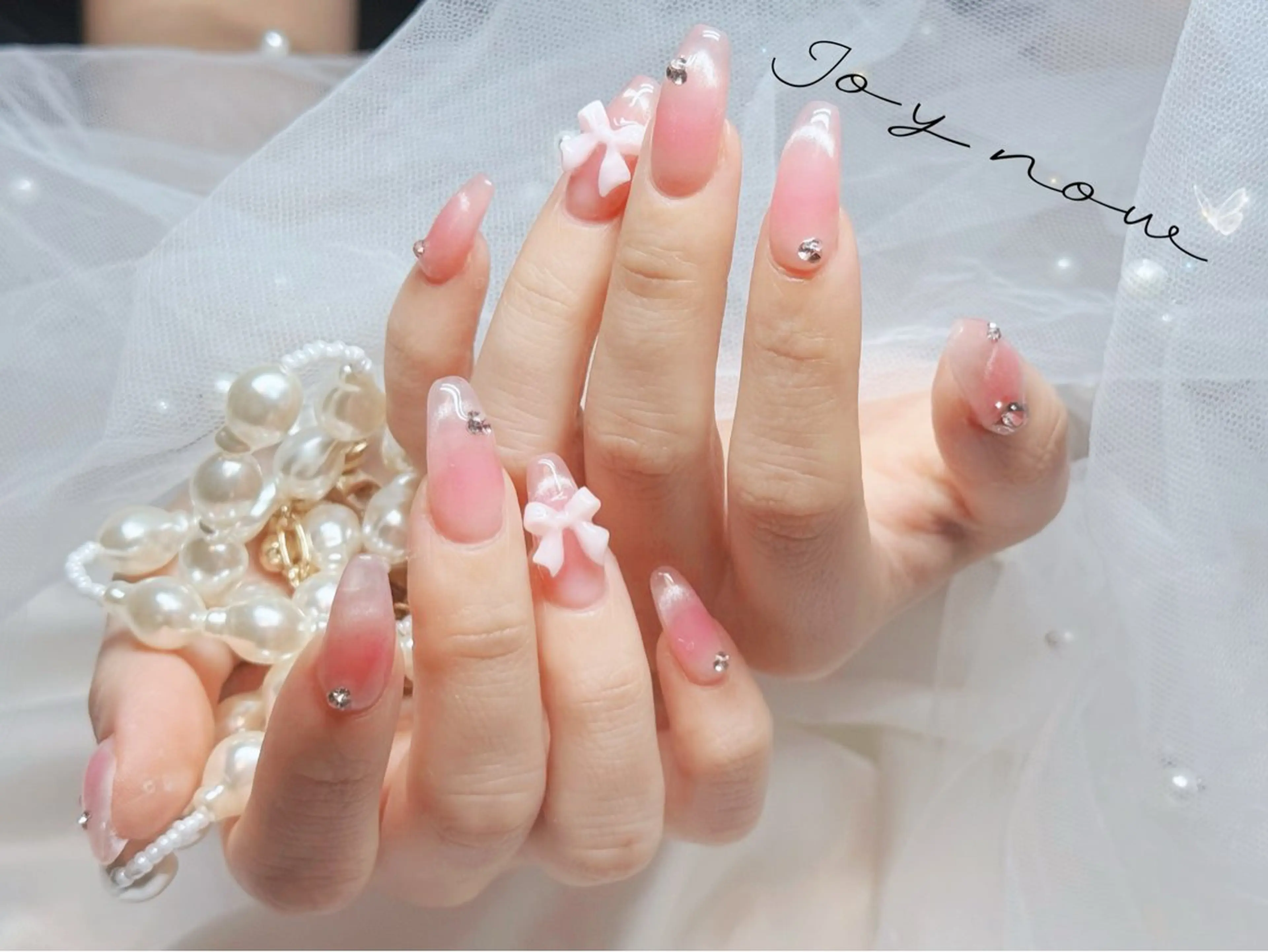 ロング ハンドネイル Joy Nowのネイルデザイン