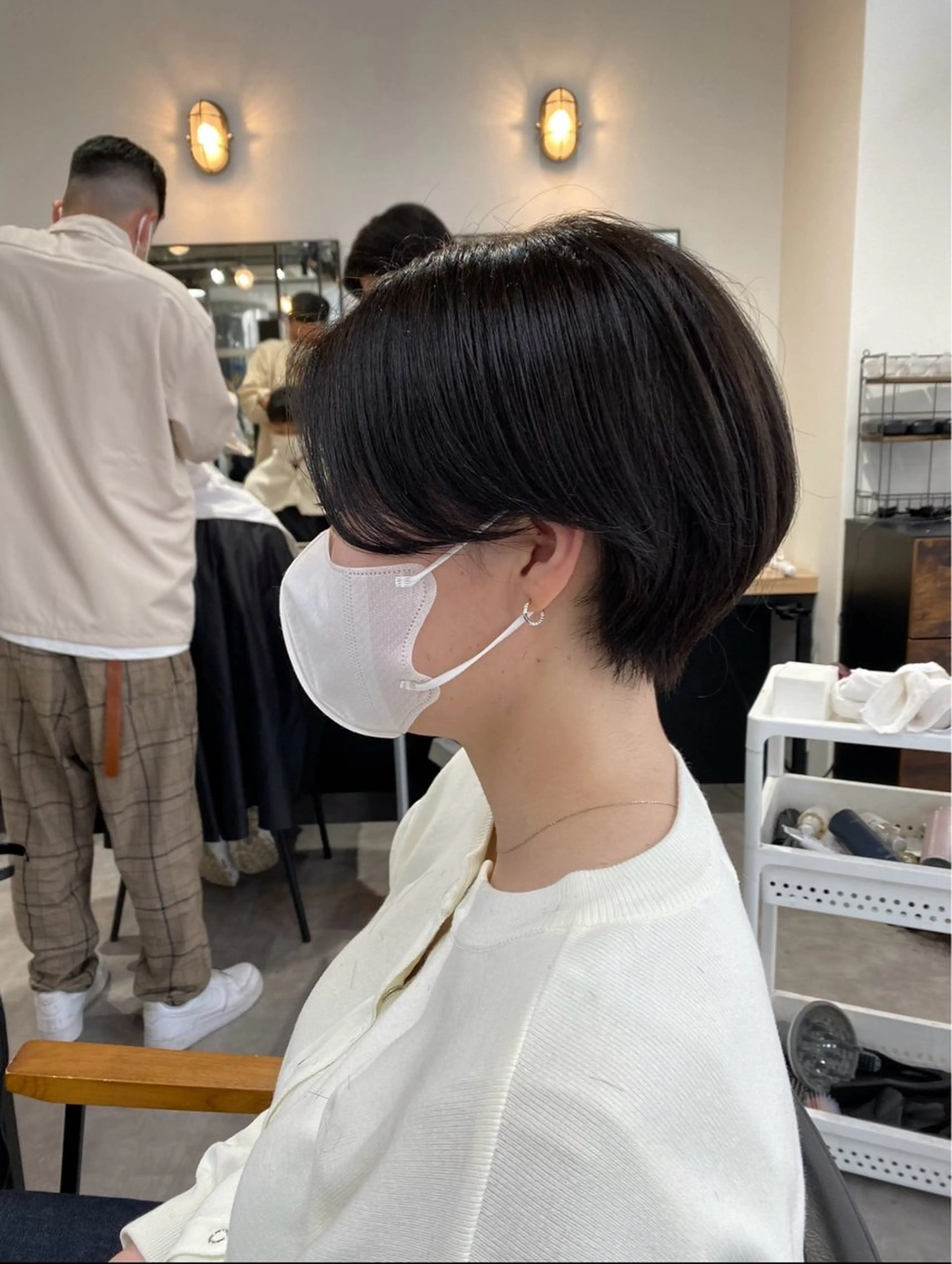 ショート ハンサムショート ショートヘア カット ヘアカラー トリートメント 🍃ボブ&ショート 特化🍃髪質改善🍃のヘアスタイル