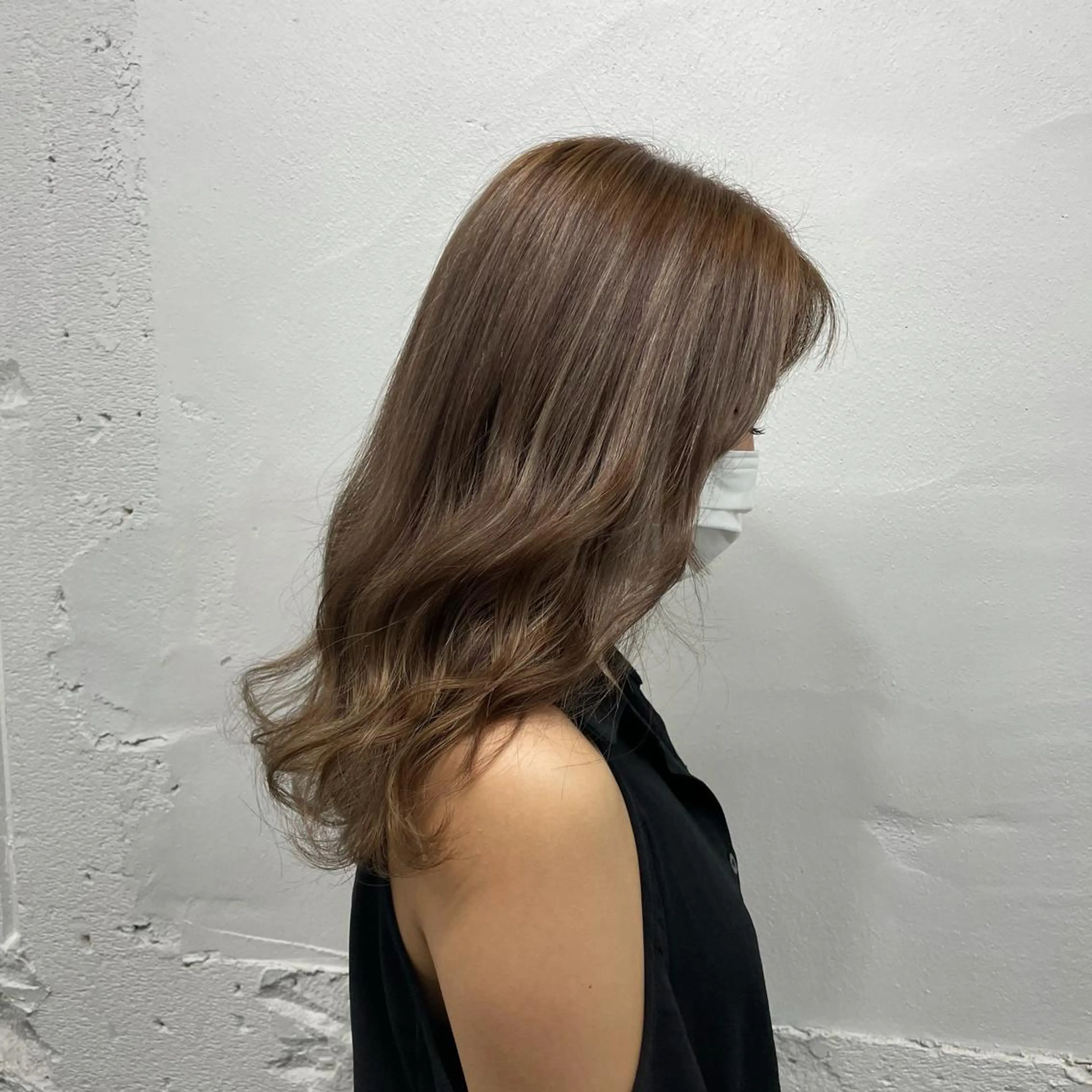 ✨🧡カット✂︎＋艶々ワンカラー🧡✨の写真