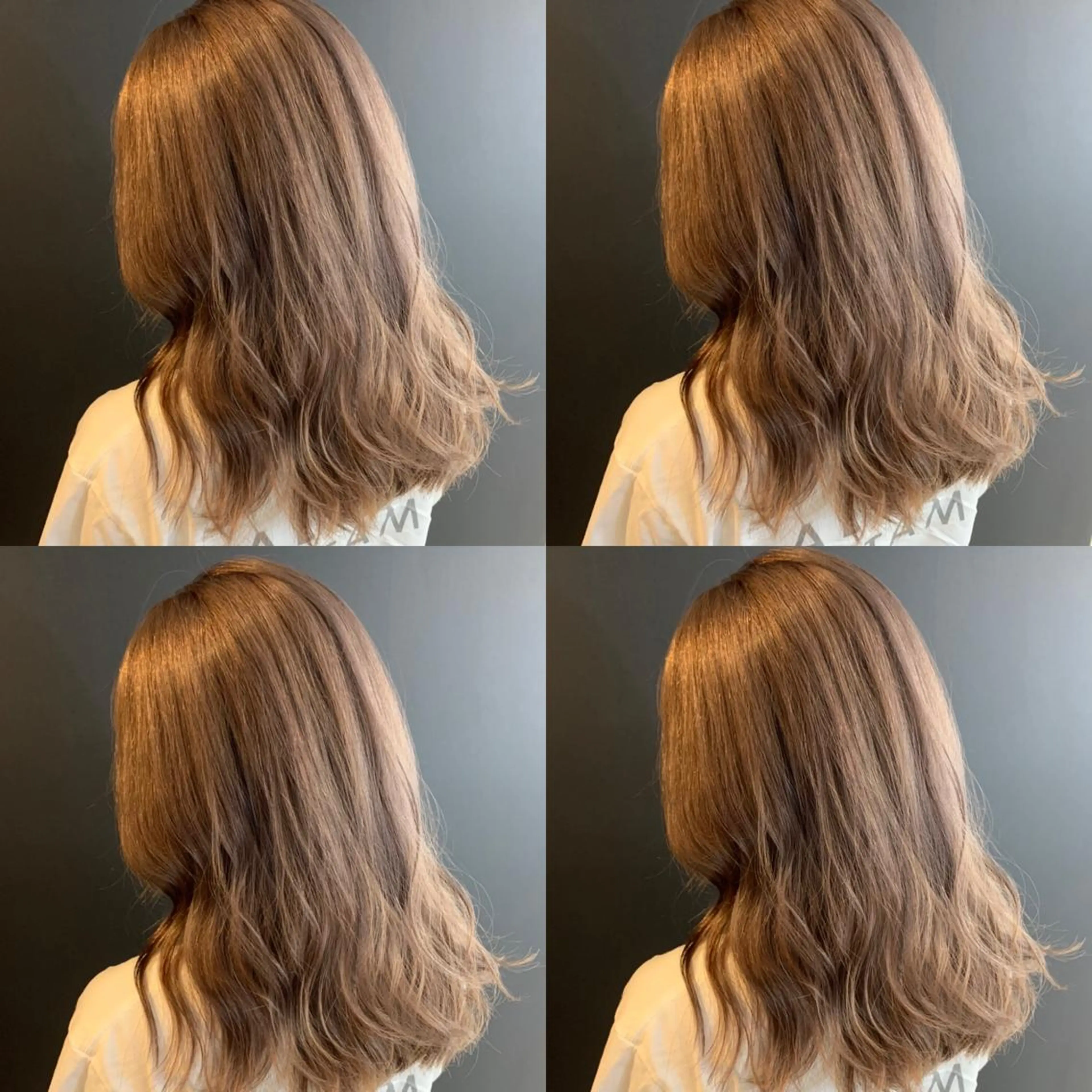 ミディアム カラー ✨髪質改善✖︎顔周り レイヤー✨ナカムラのヘアスタイル