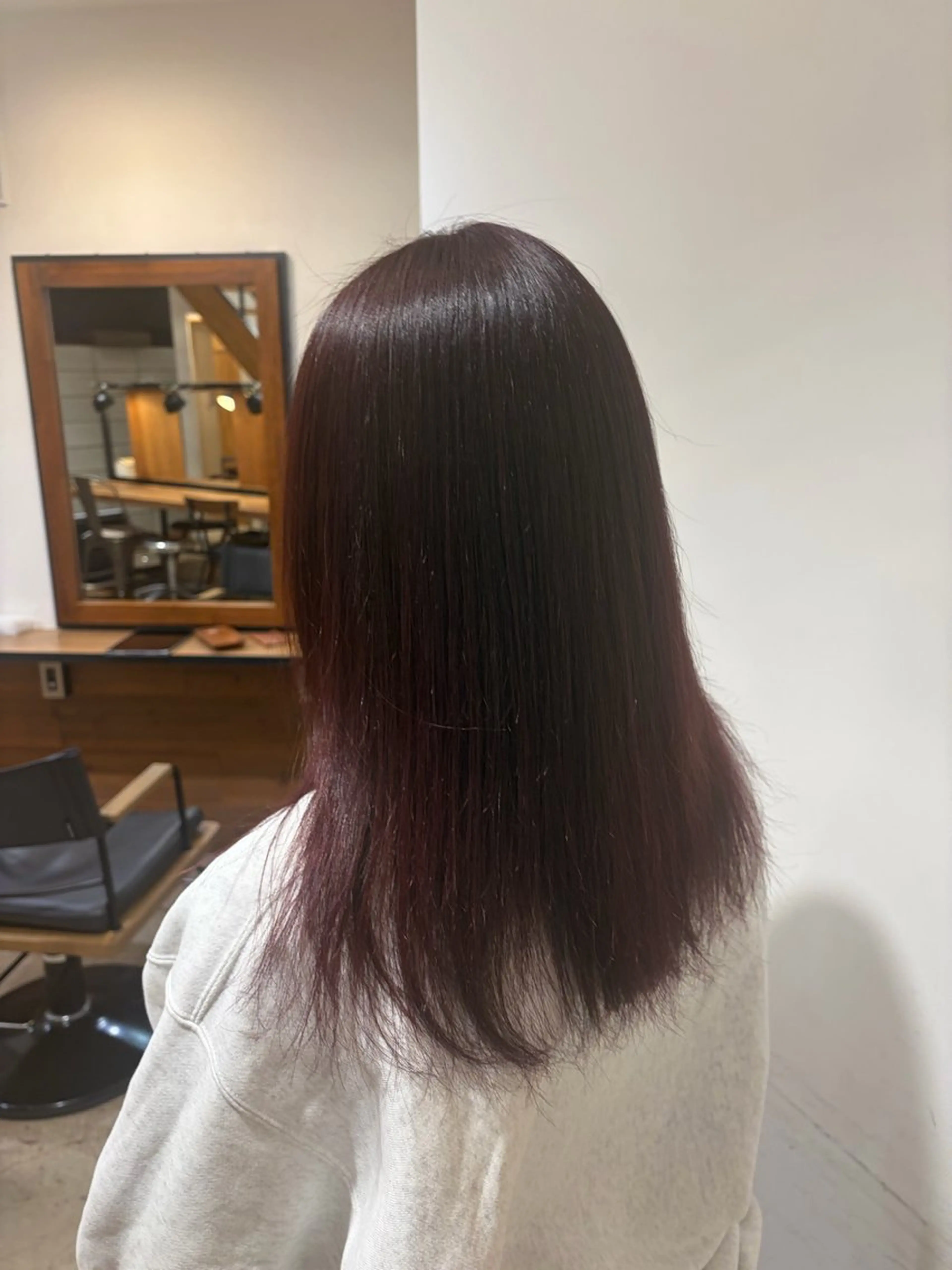 セミロング カラー ピンクカラー ヘアカラー 大原一太/岡谷/ モデルさん募集中のヘアスタイル