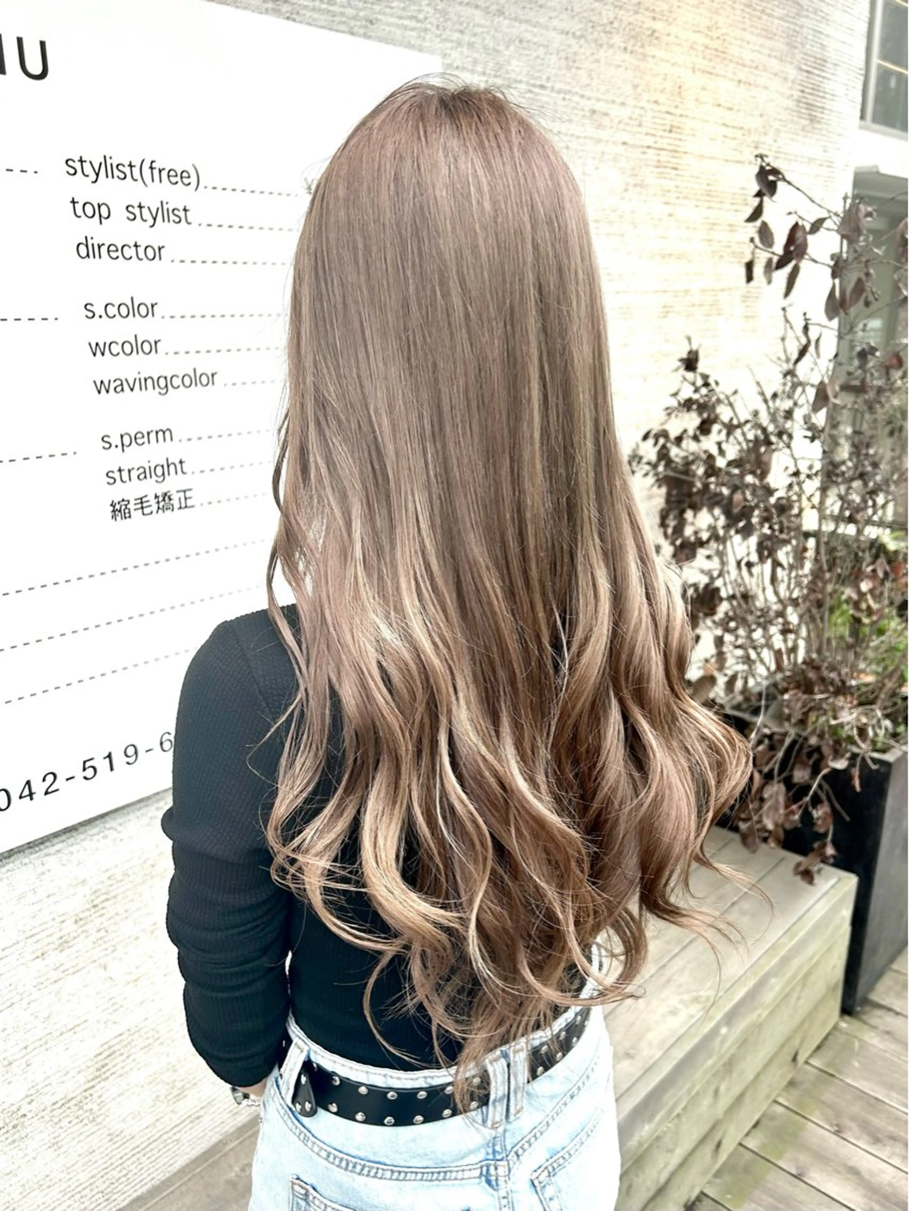 ロング カラー 𝒚𝒖-𝒓𝒊 ⸝⋆艶color🌙のヘアスタイル