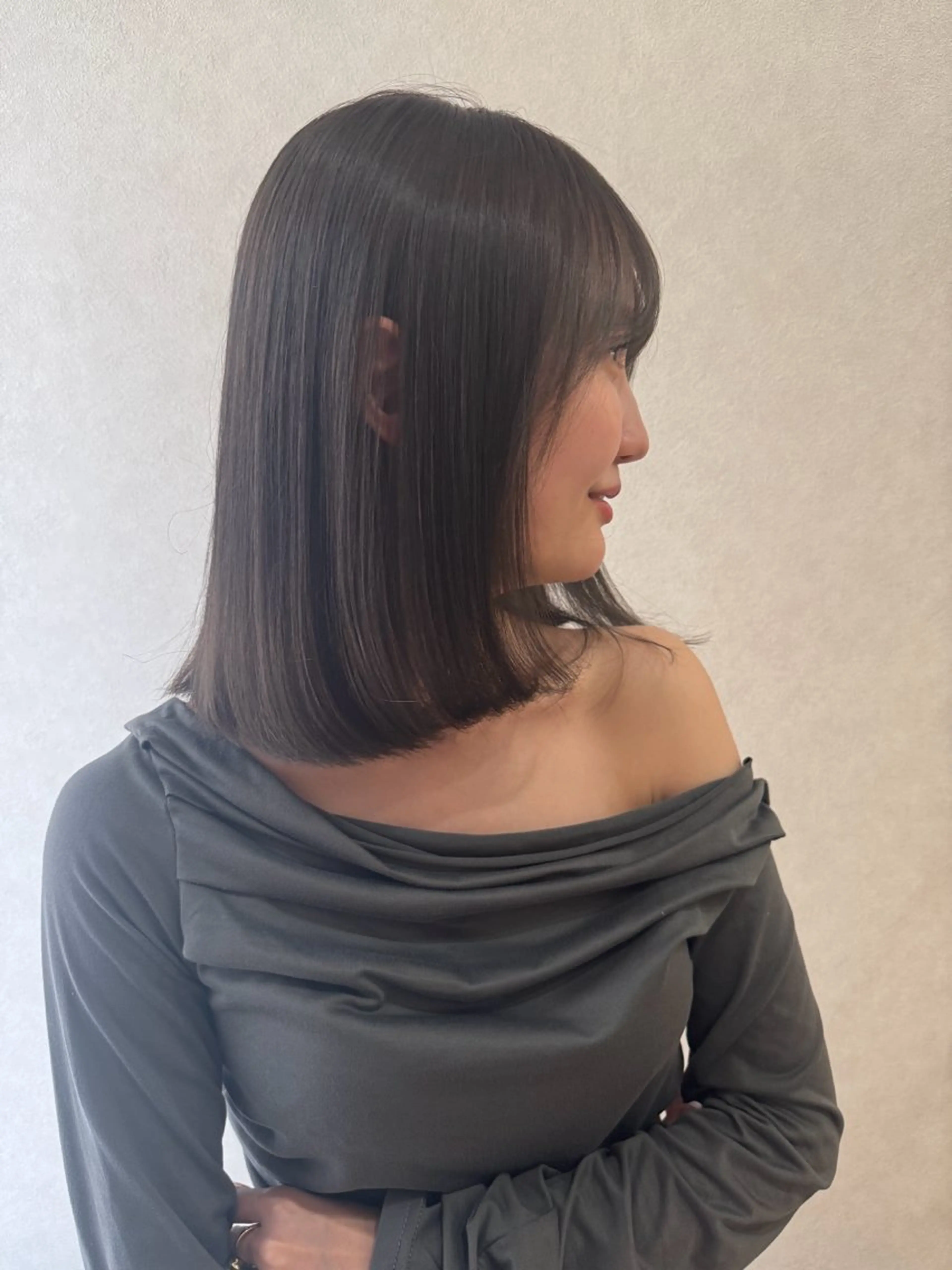 ❤️‍🔥10時~19時限定❤️‍🔥透明感ワンカラー+メンテナンスカット🧸🫧【マイクロバブル付】の写真