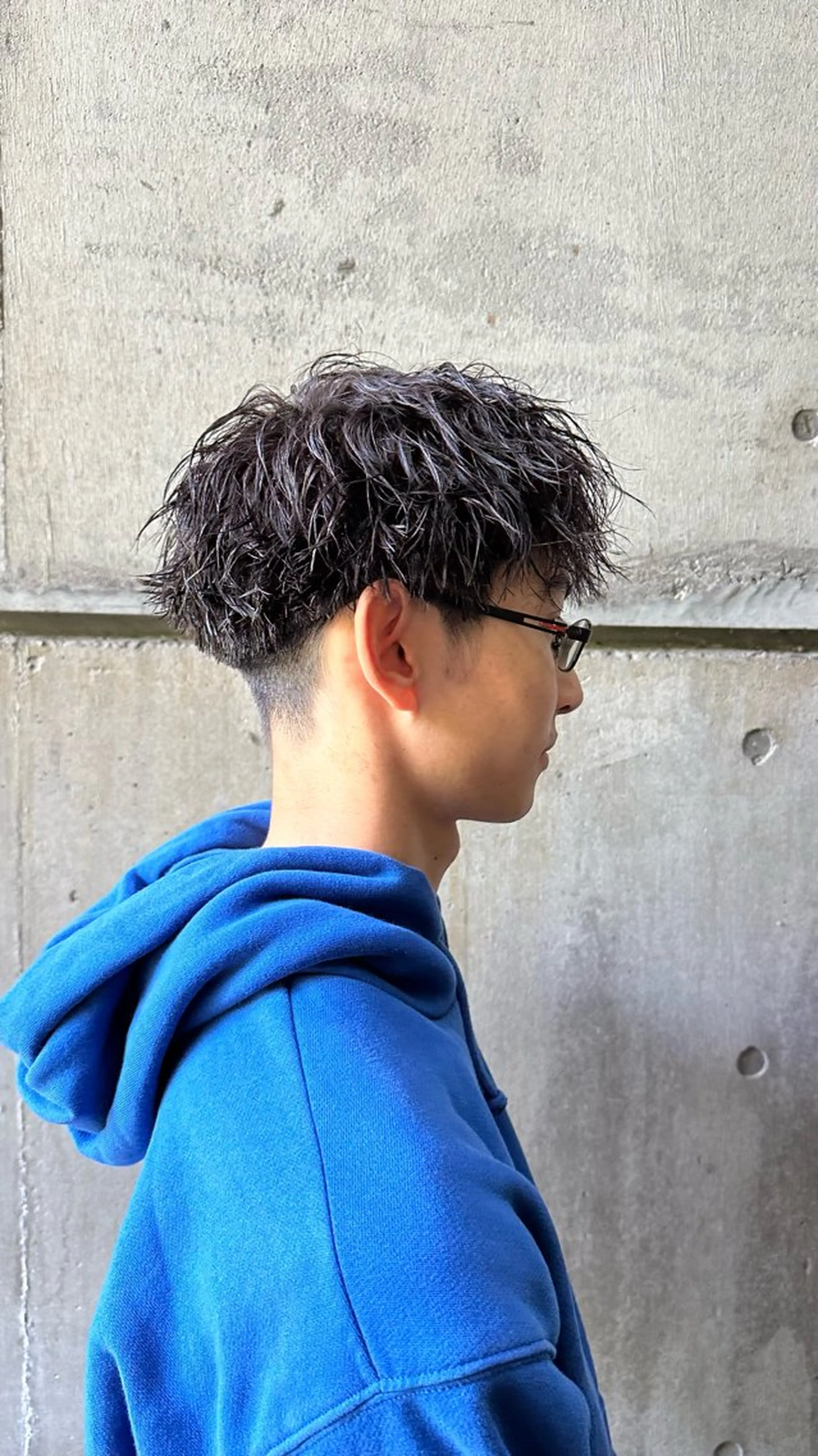 パーマ メンズ 五十嵐 圭音のヘアスタイル