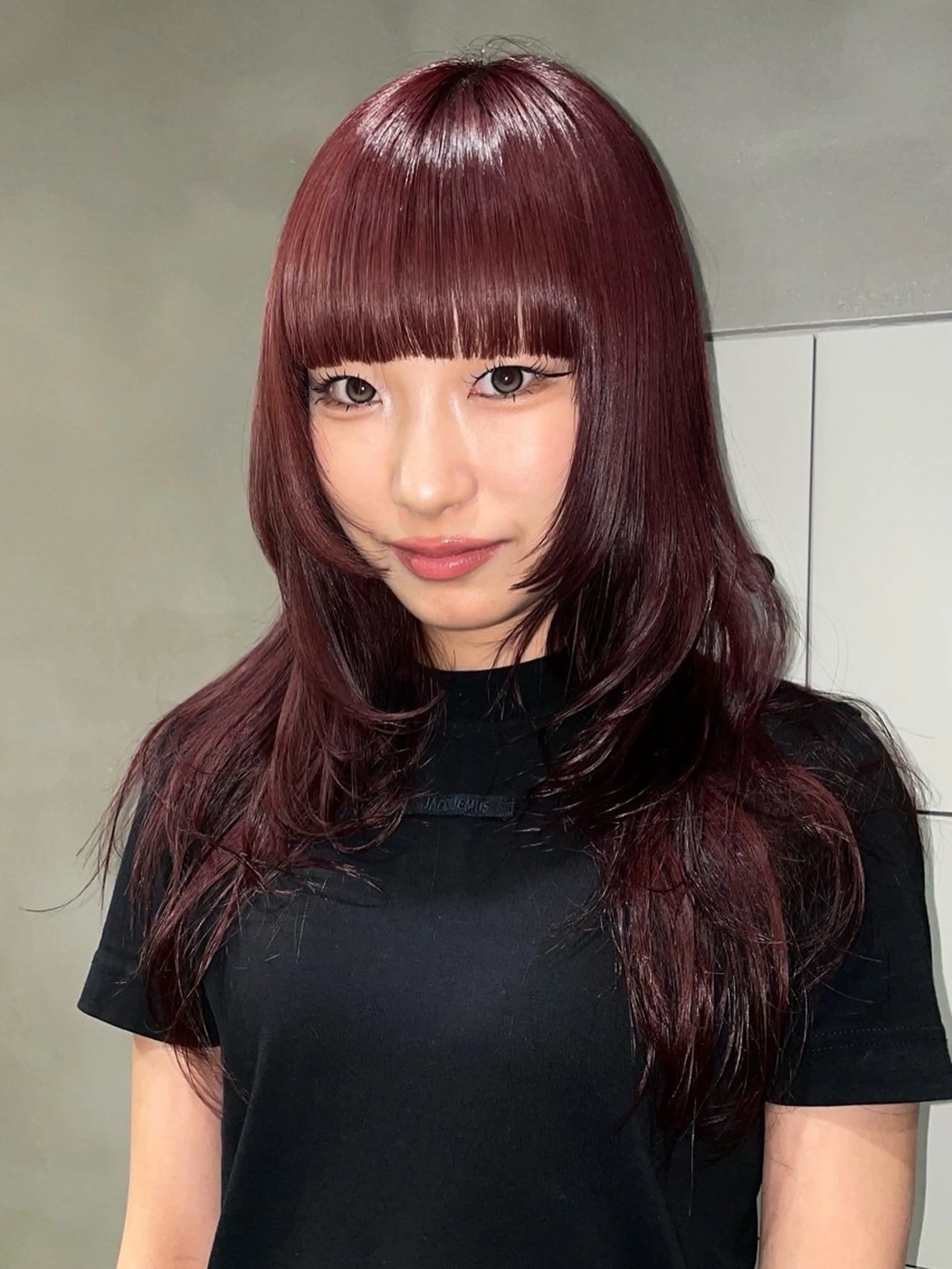 セミロング ヘアカラー 大阪/心斎橋/堀江 /新規大募集/ちひろのヘアスタイル