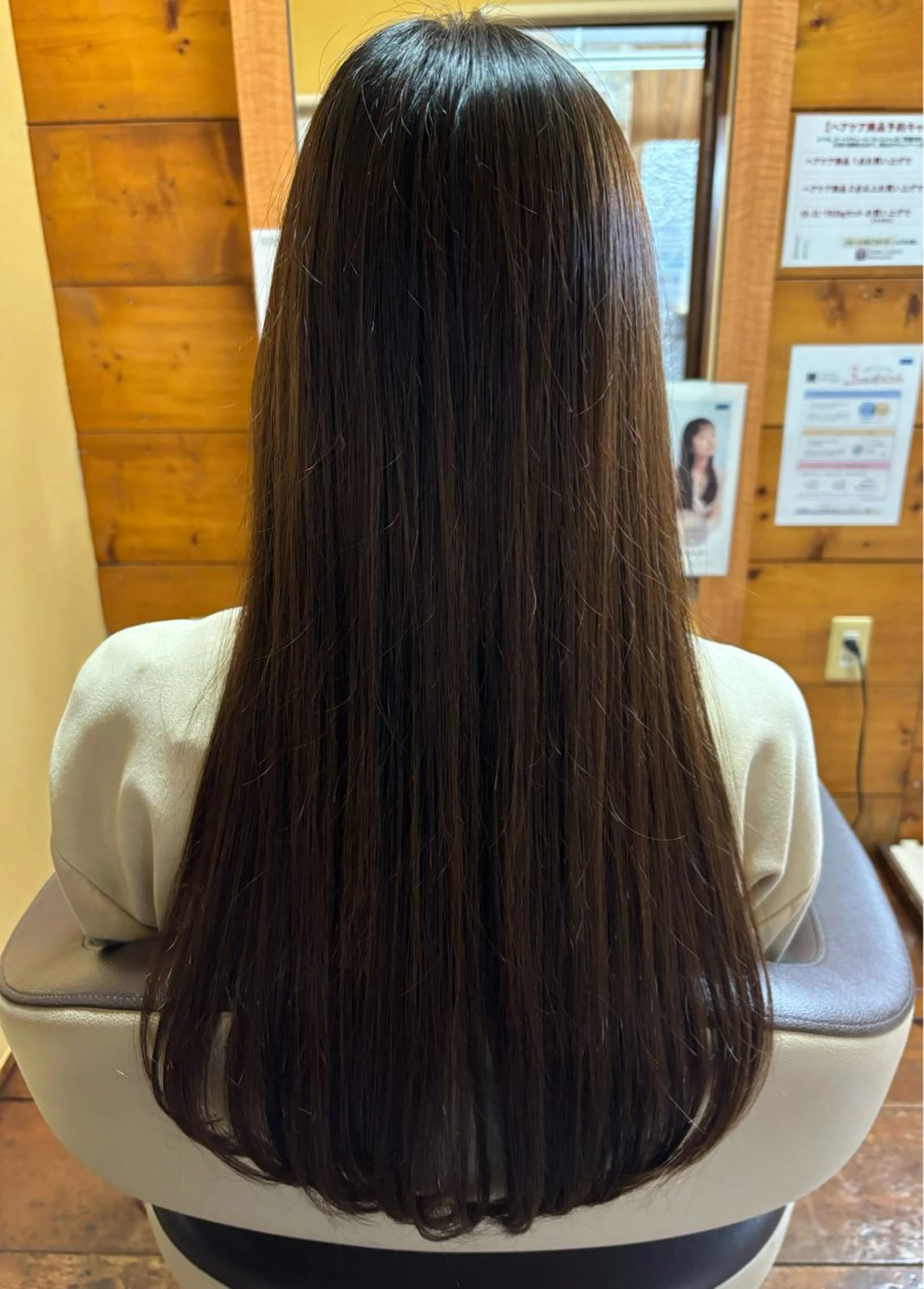 ロング カット トリートメント よしかわ あいか/京都美容室のヘアスタイル