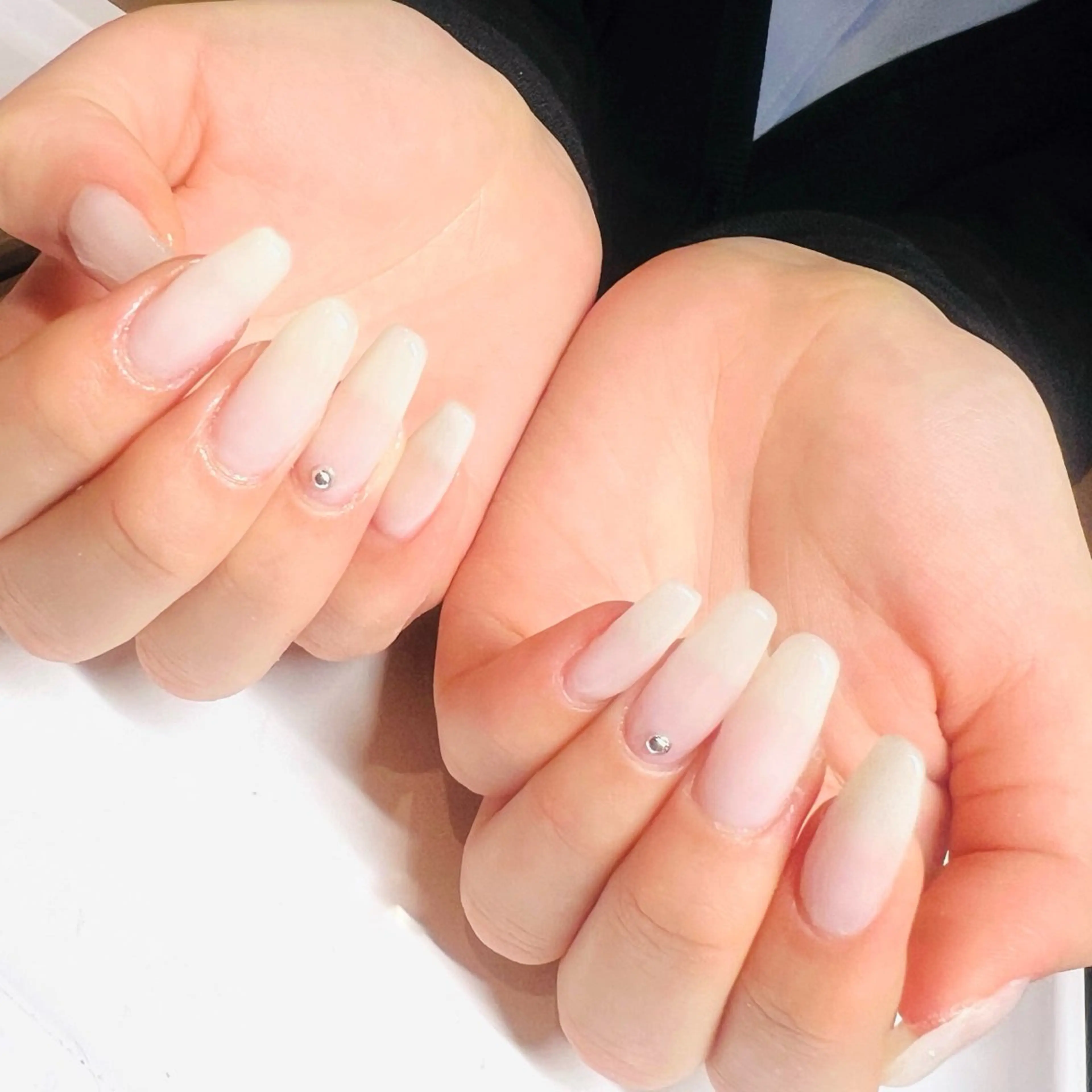 ロング ハンドネイル Nail Salon midnightのネイルデザイン