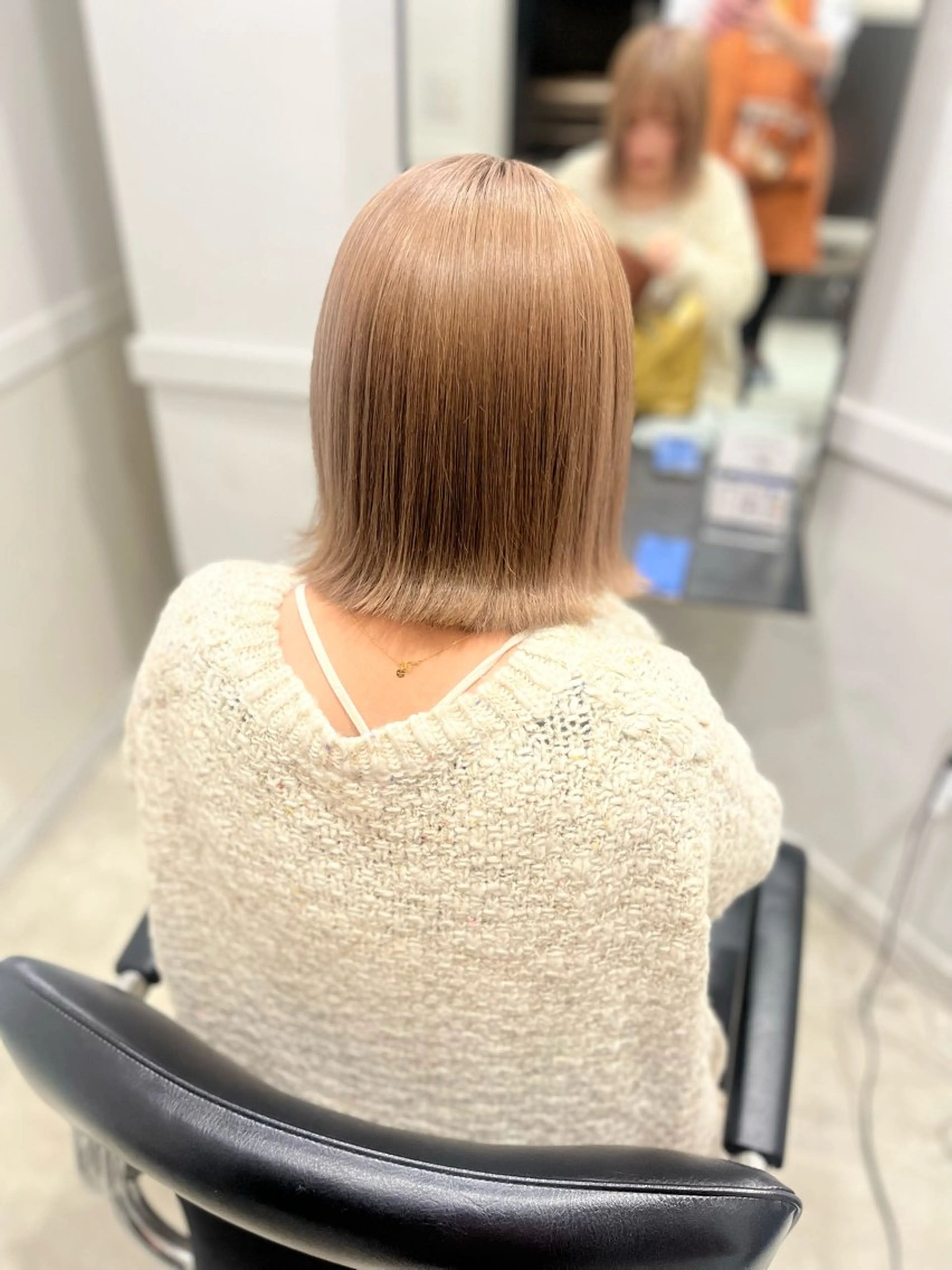 カラー ブリーチ 透明感カラー ブリーチなしカラー 髪質改善 【ただの天才 🎨】のヘアスタイル