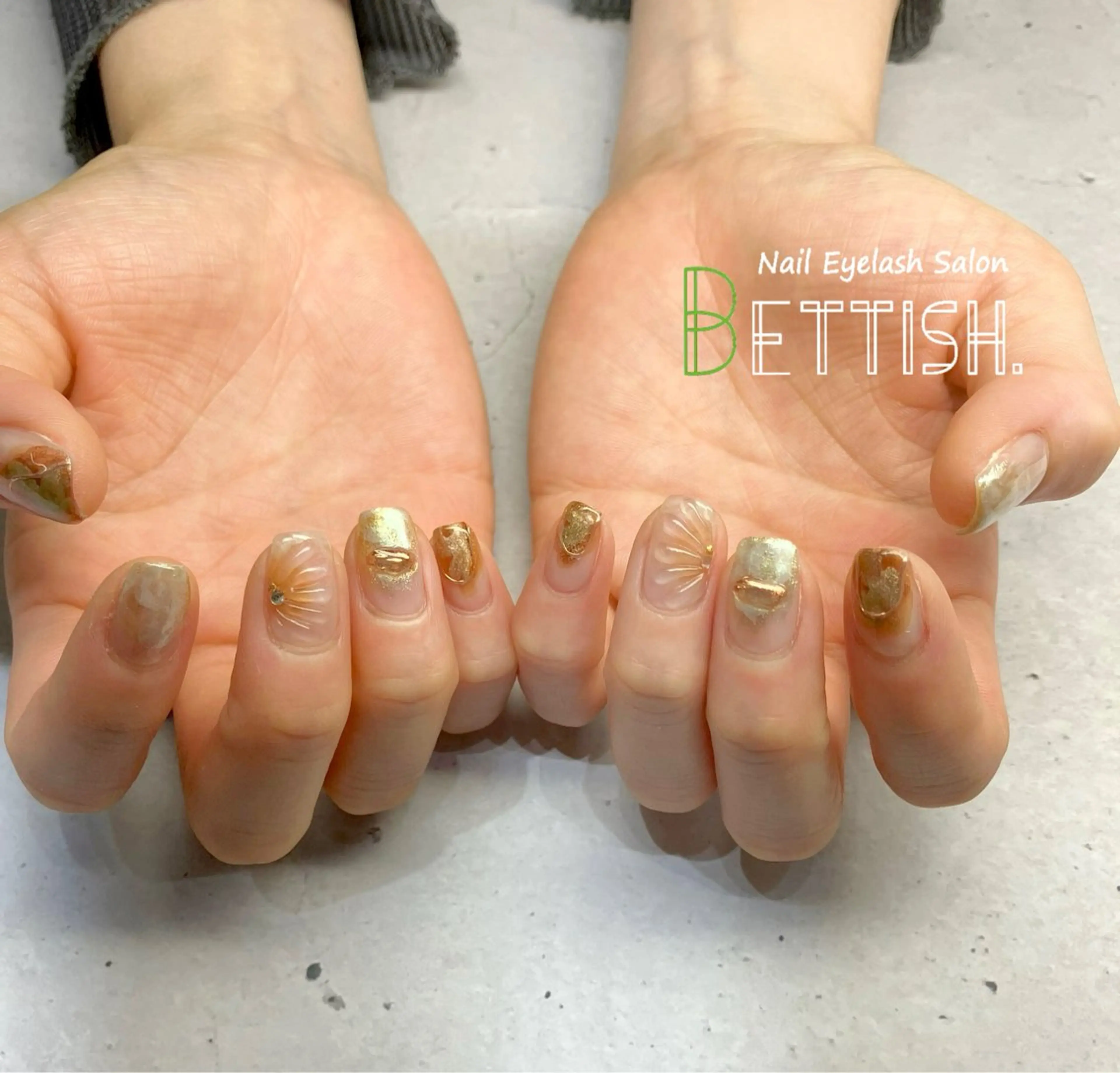 ネイル フラワーネイル ハンドネイル BETTISH. KUMIKO☺︎︎のネイルデザイン