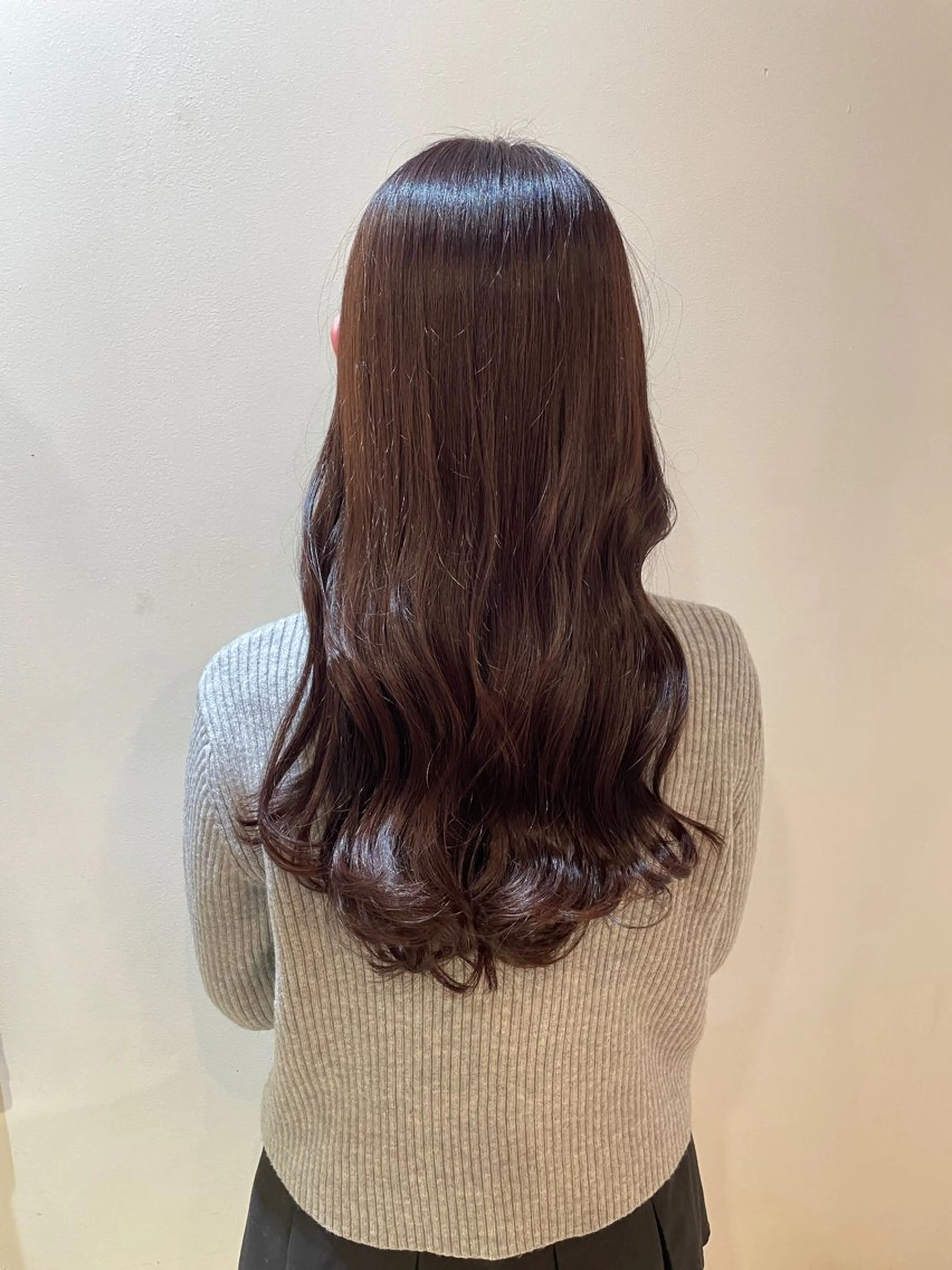 ロング カラー ブラウンカラー ピンクカラー ピンクブラウン ヘッドスパ off所属・新百合ヶ丘/ 艶カラー/リノのヘアスタイル