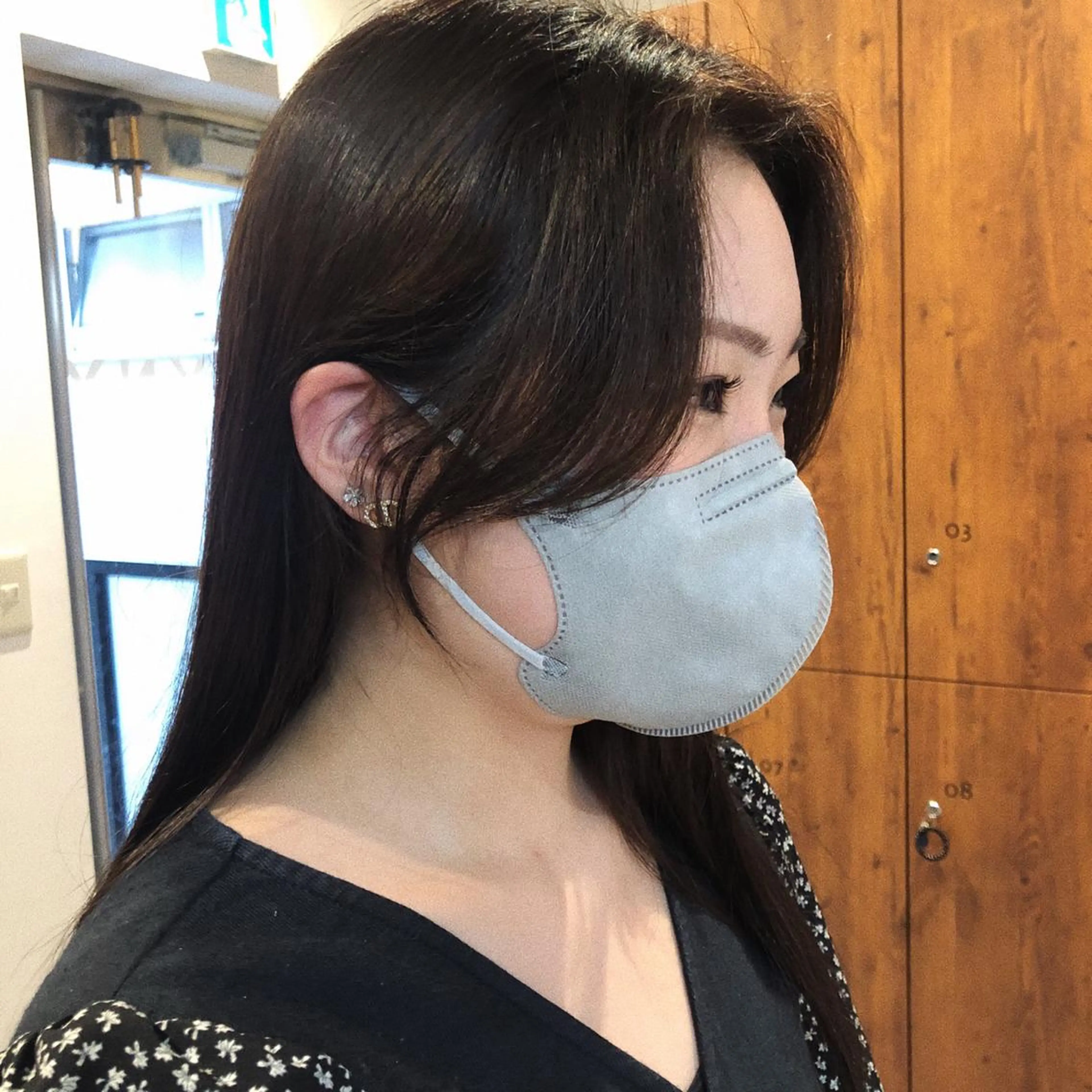 ロング カット 韓国ヘア 🇰🇷 RUKA 🩵🤍のヘアスタイル