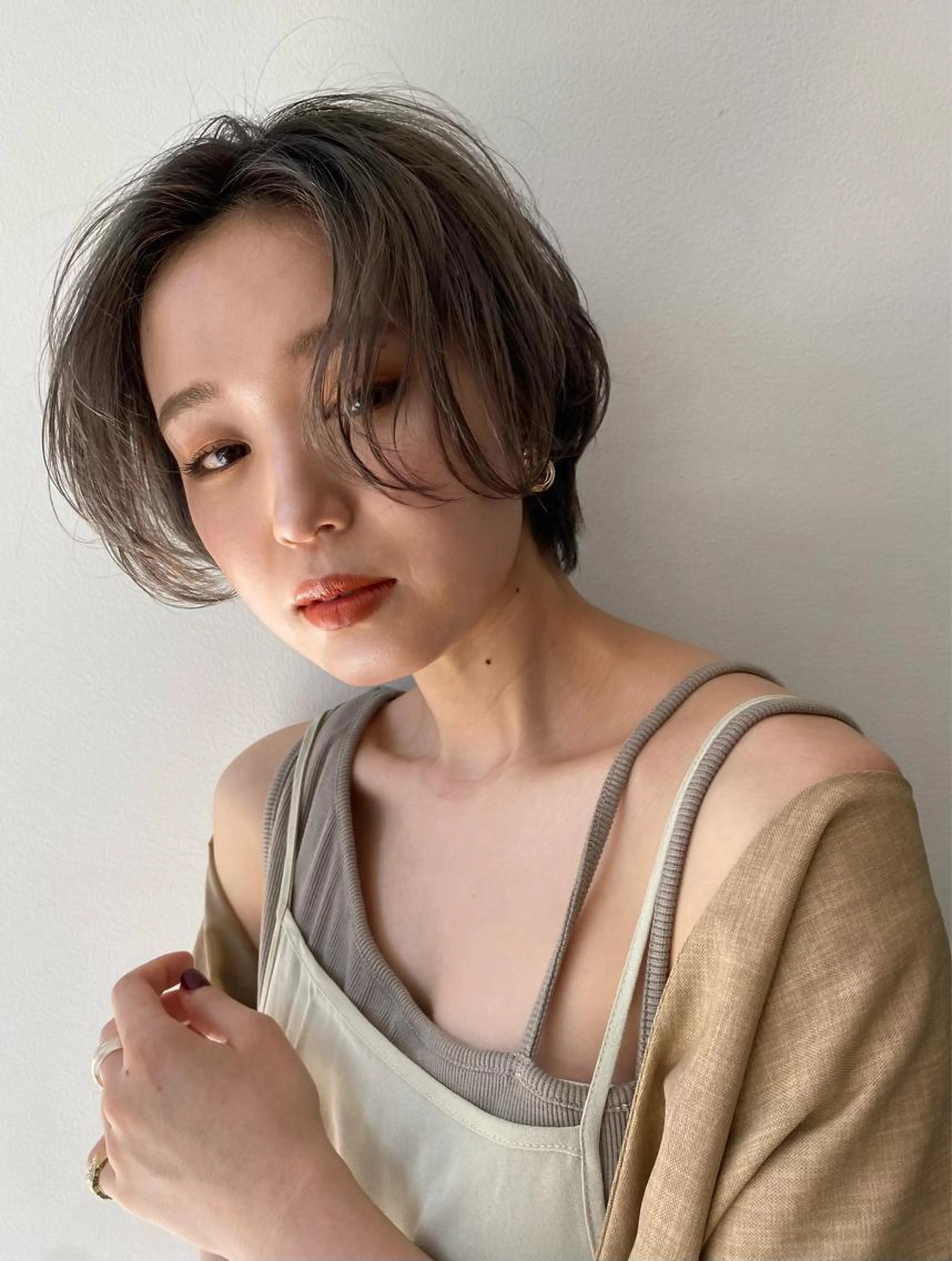 🧑🏻‍🦳白髪染めもOKスタンダードカラーコース🧑🏻カット＋根元リタッチ＋トリートメントの写真