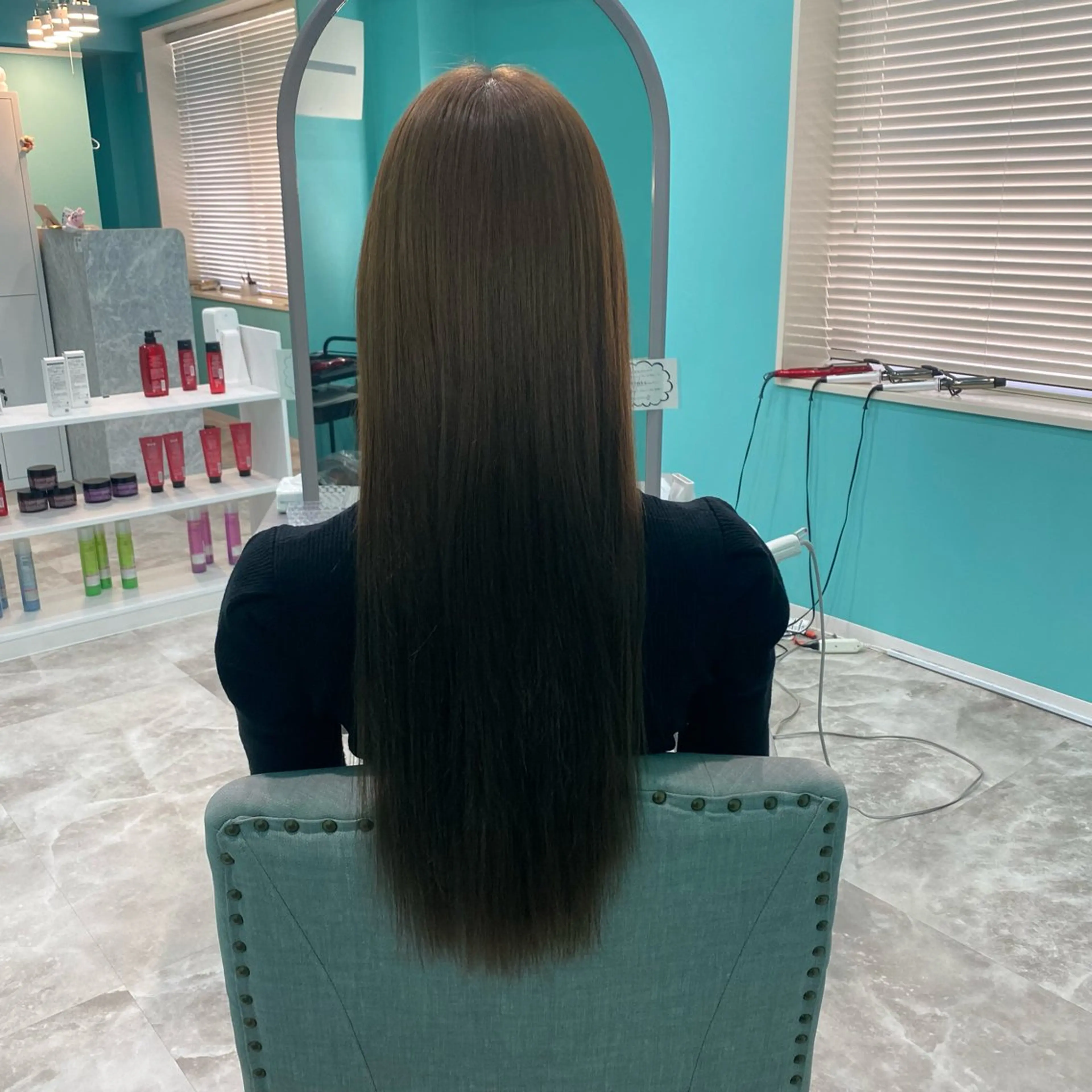 ロング 本間 めいみのヘアスタイル