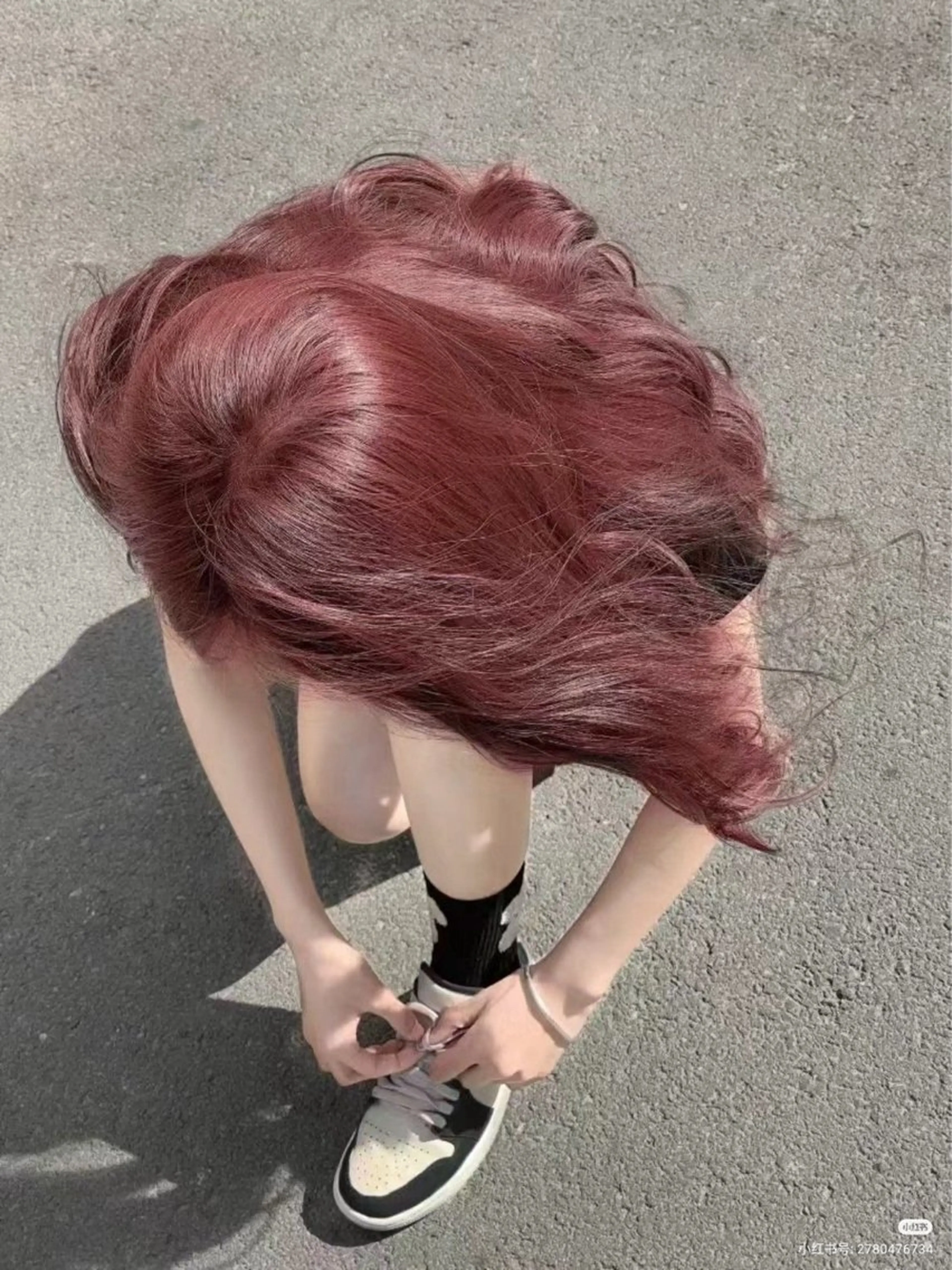 カラー うる艶ストレート♡透 明感カラー♡かずまるのヘアスタイル