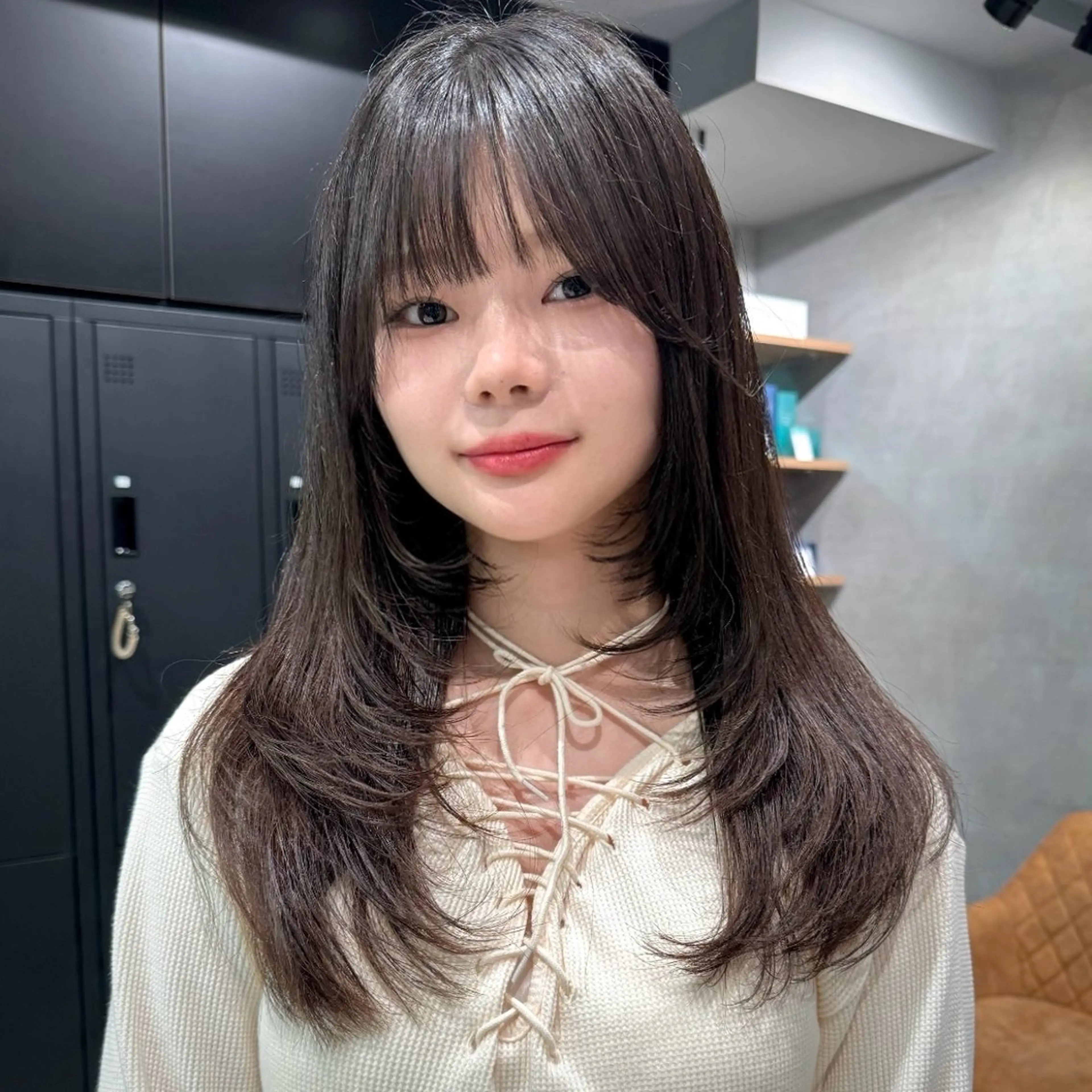 ロング カラー カット ヘアカラー トリートメント レイヤー/ウルフ🤍 mayo.のヘアスタイル