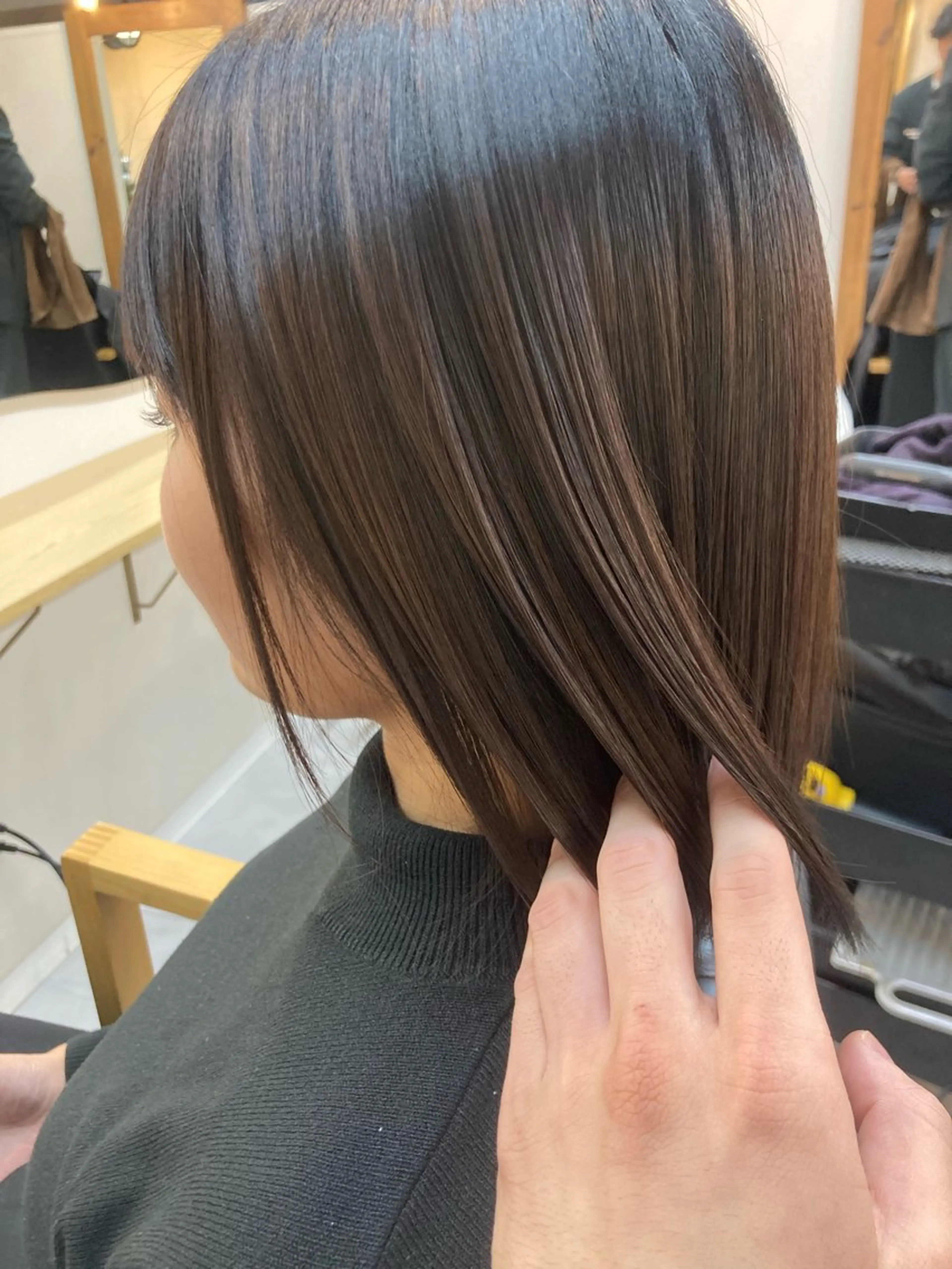 ミディアム トリートメント 三浦 寛都のヘアスタイル