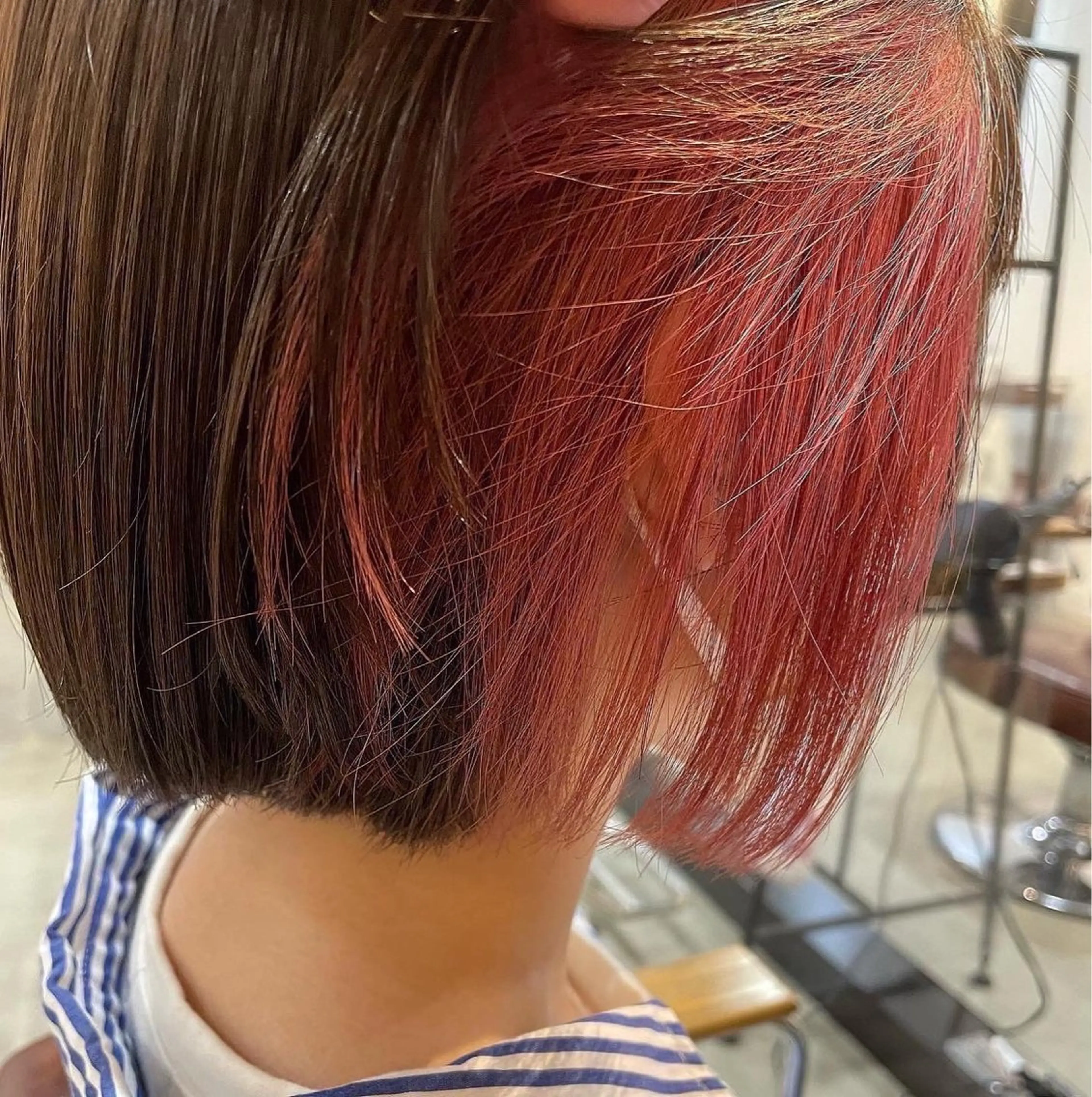 ロング 梅田髪質改善💕 透明感カラーのヘアスタイル