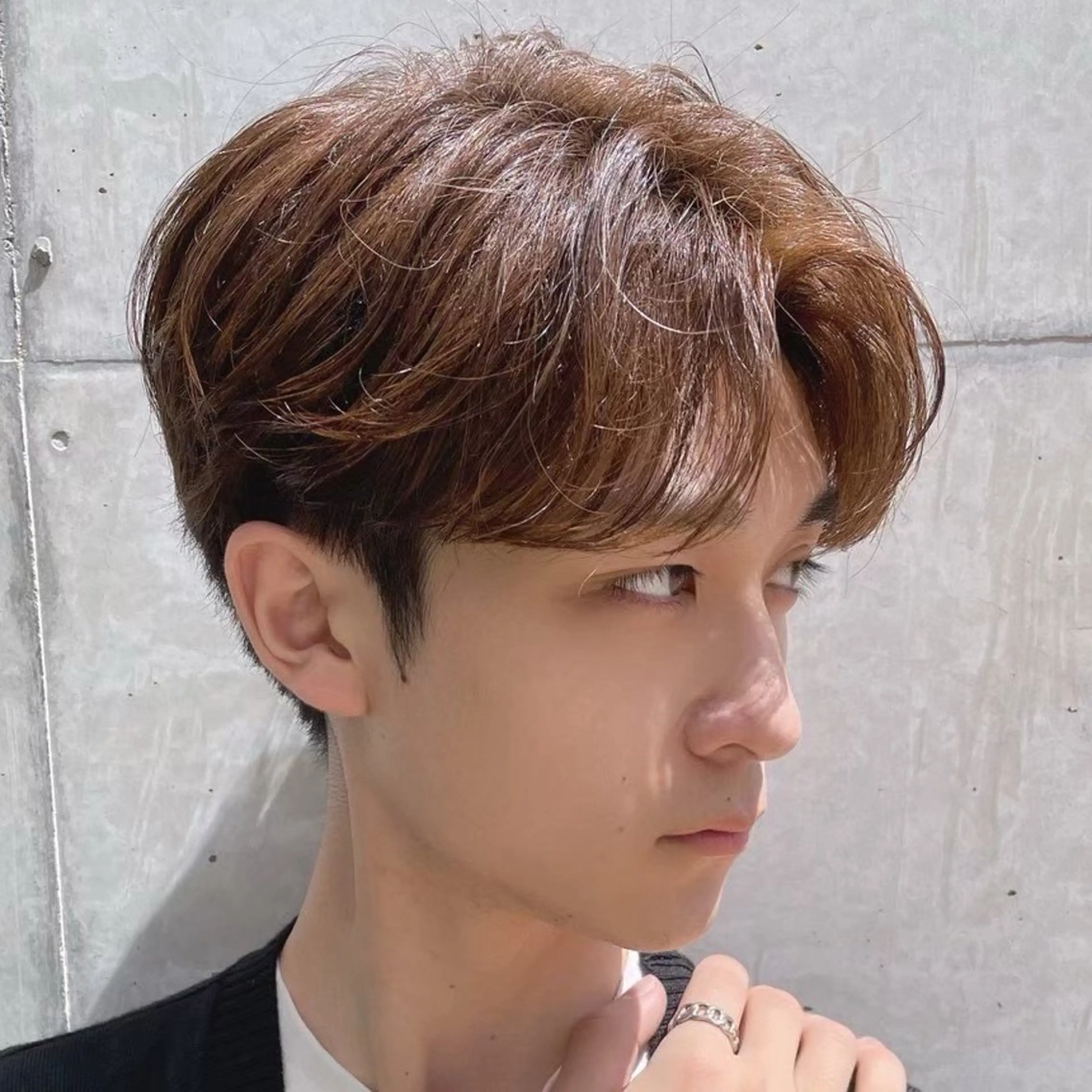 カラー メンズ 丹羽 涼介のヘアスタイル