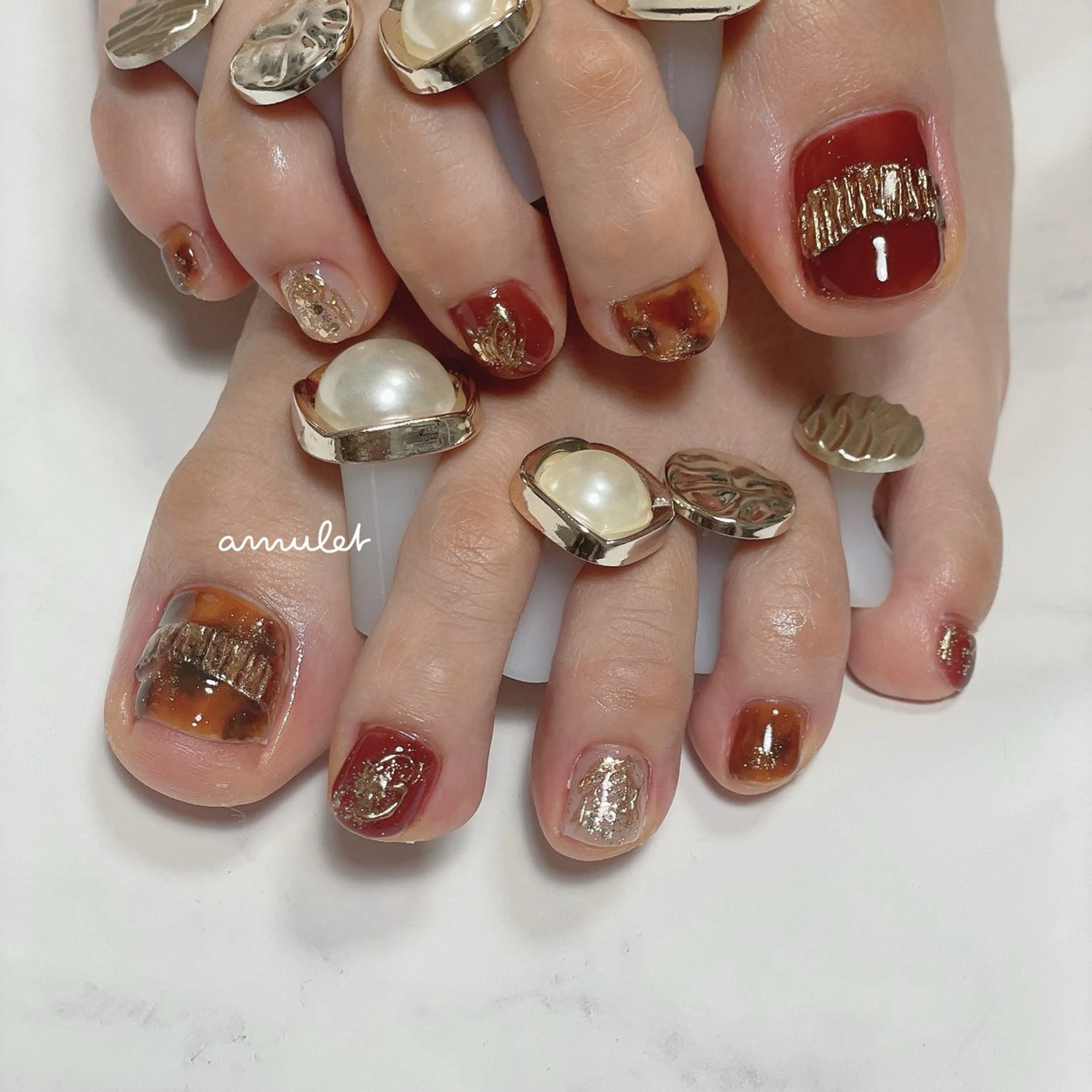 ネイル amulet TOMOMIのネイルデザイン