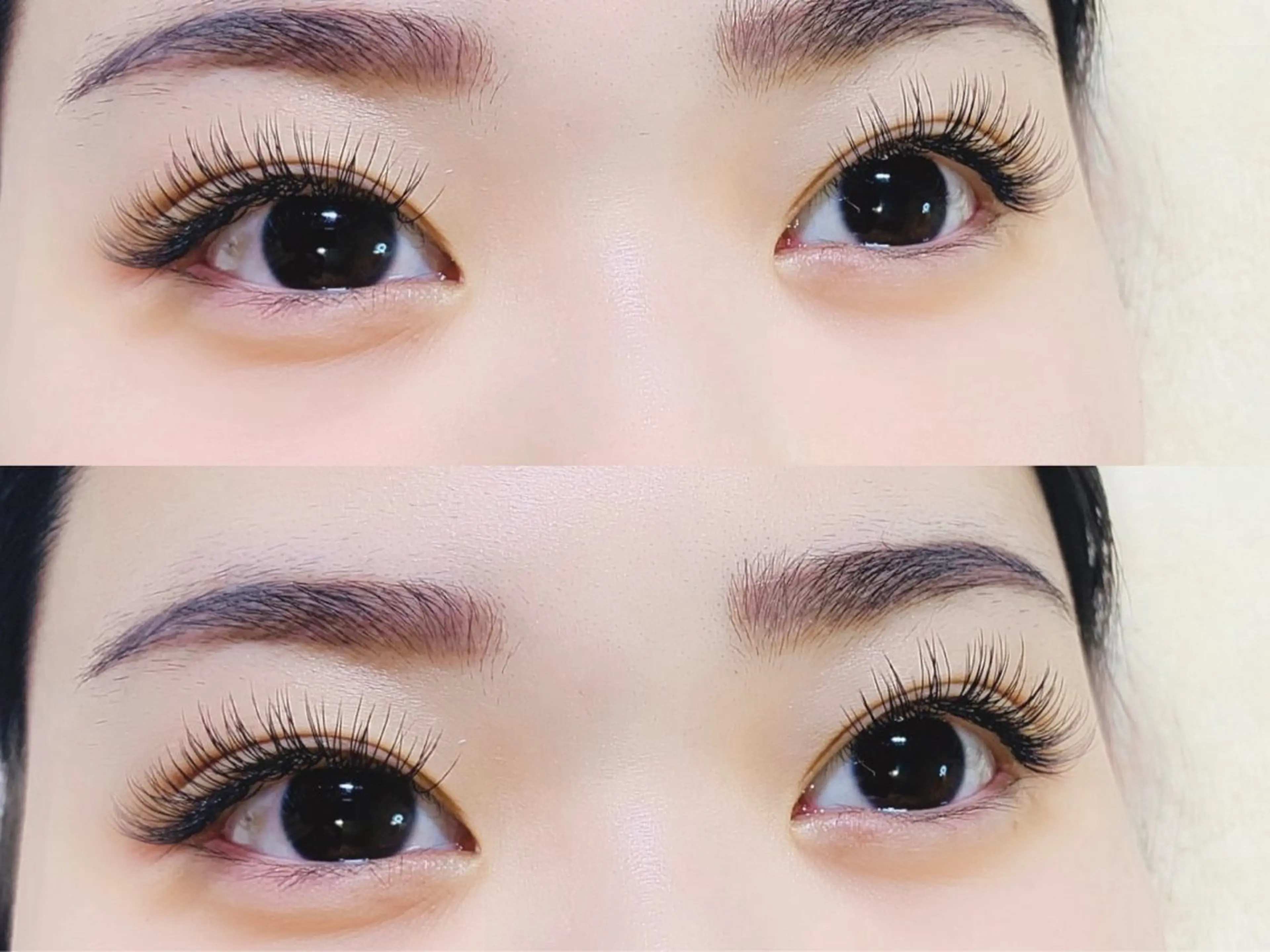 マツエク・マツパ 付け放題 バインドロック 束感まつ毛 フラットラッシュ パリジェンヌラッシュリフト マツエク オーロラ所属・AURORA RINAのマツエク・マツパデザイン