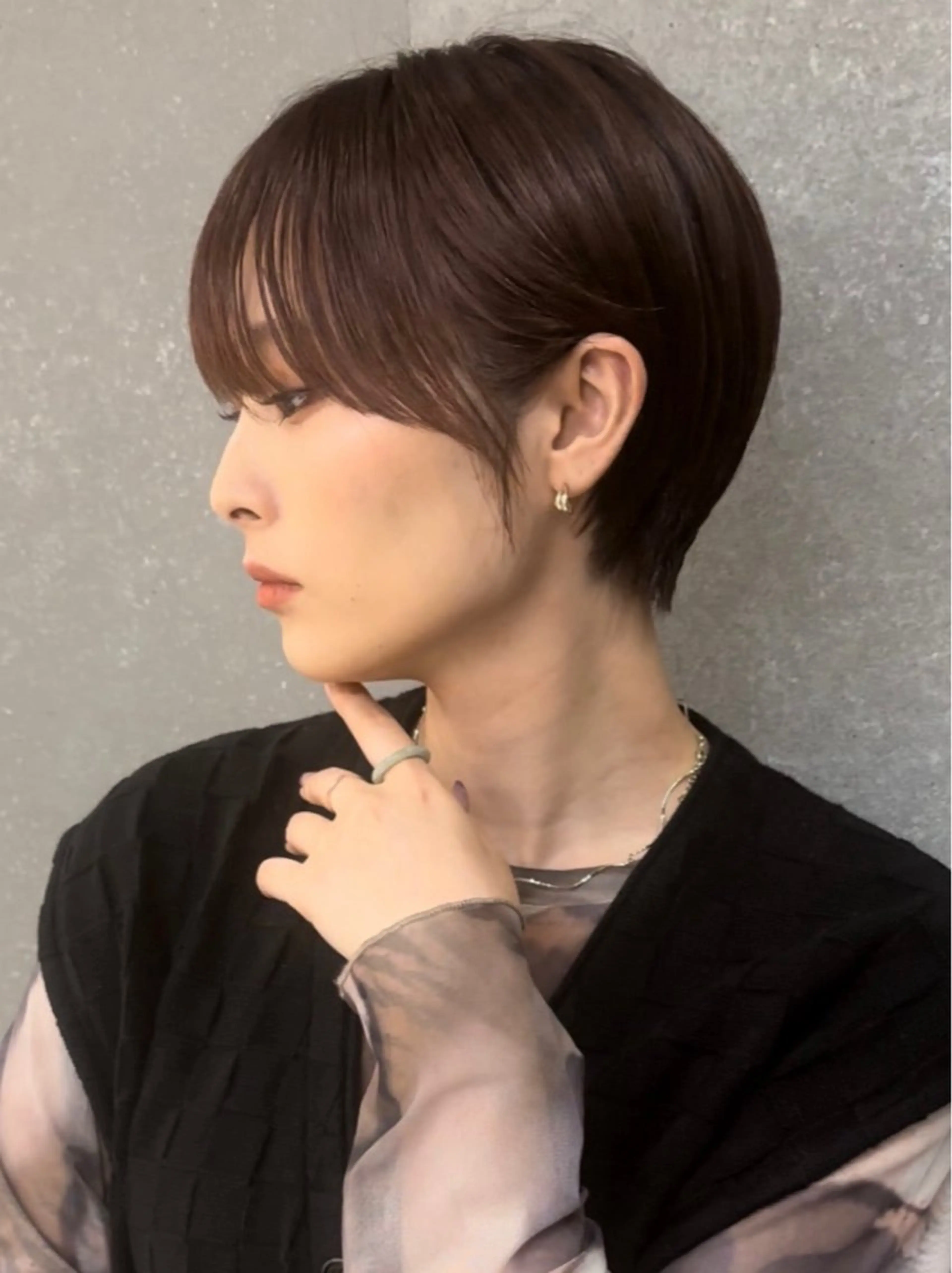 ショート 池袋/韓国/レイヤー 髪質改善/村上けいとのヘアスタイル