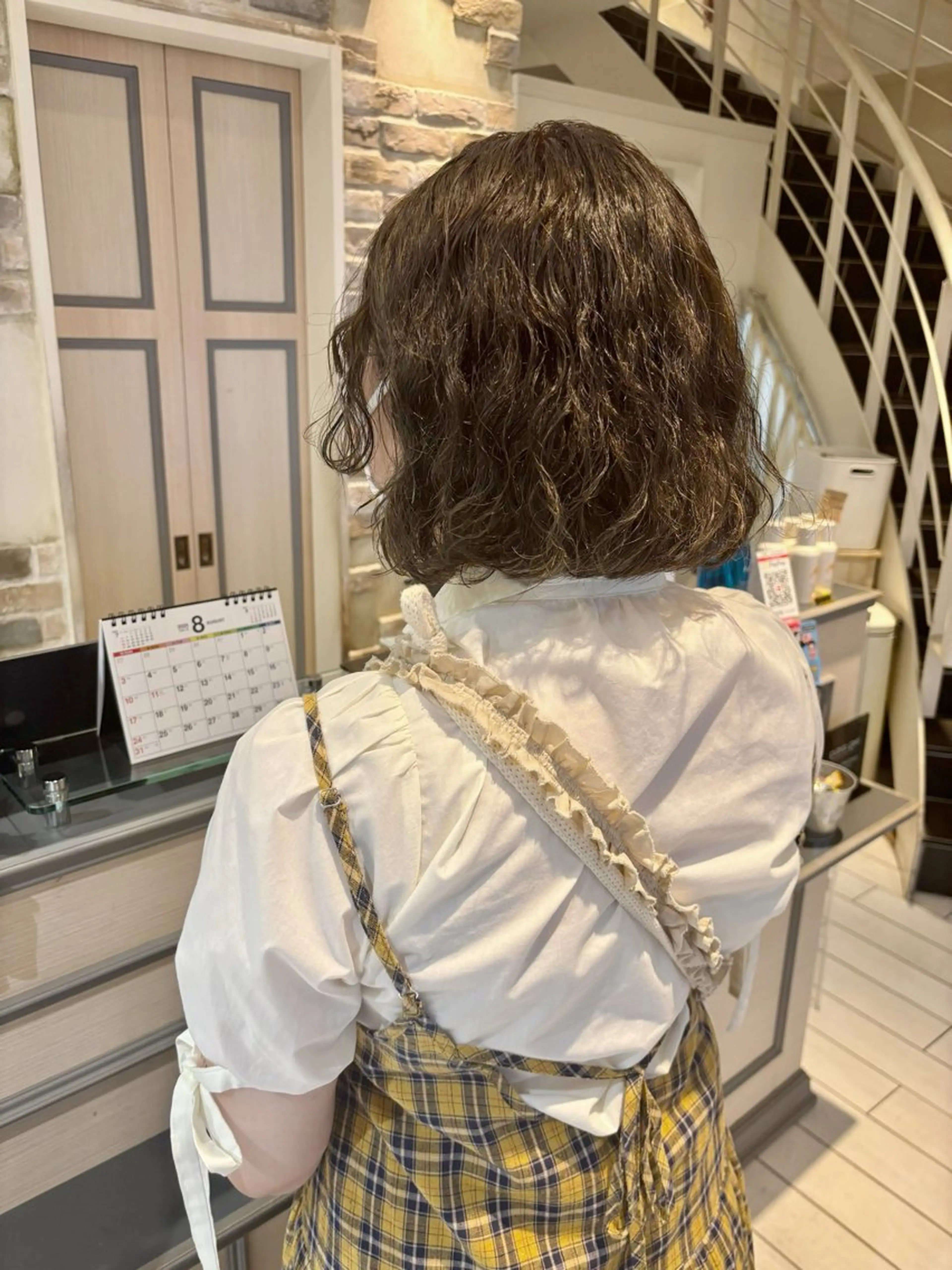 ミディアム カラー ヘアカラー トリートメント Noel .⋆𝜗𝜚のヘアスタイル