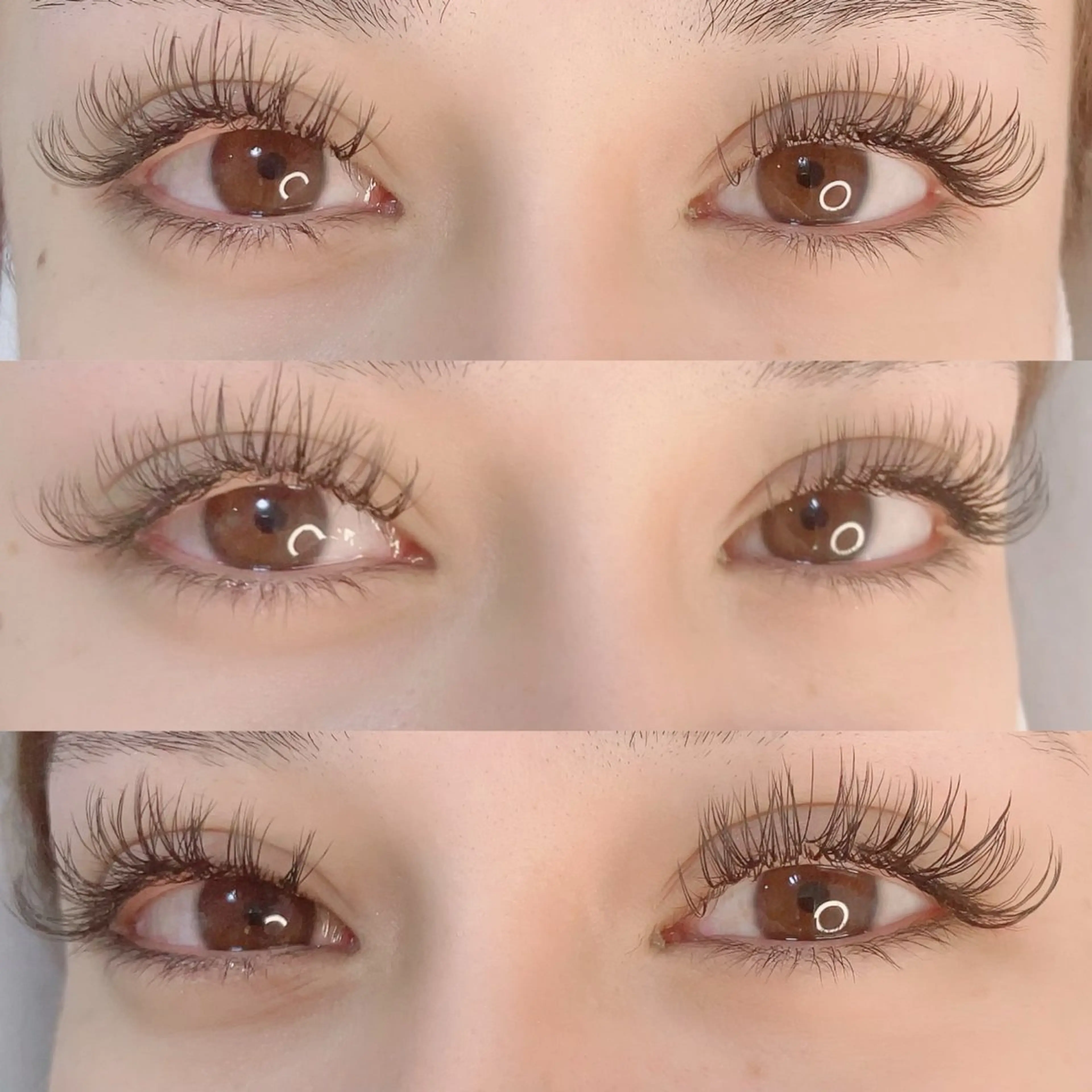 マツエク・マツパ ボリュームラッシュ linda lashesのマツエク・マツパデザイン