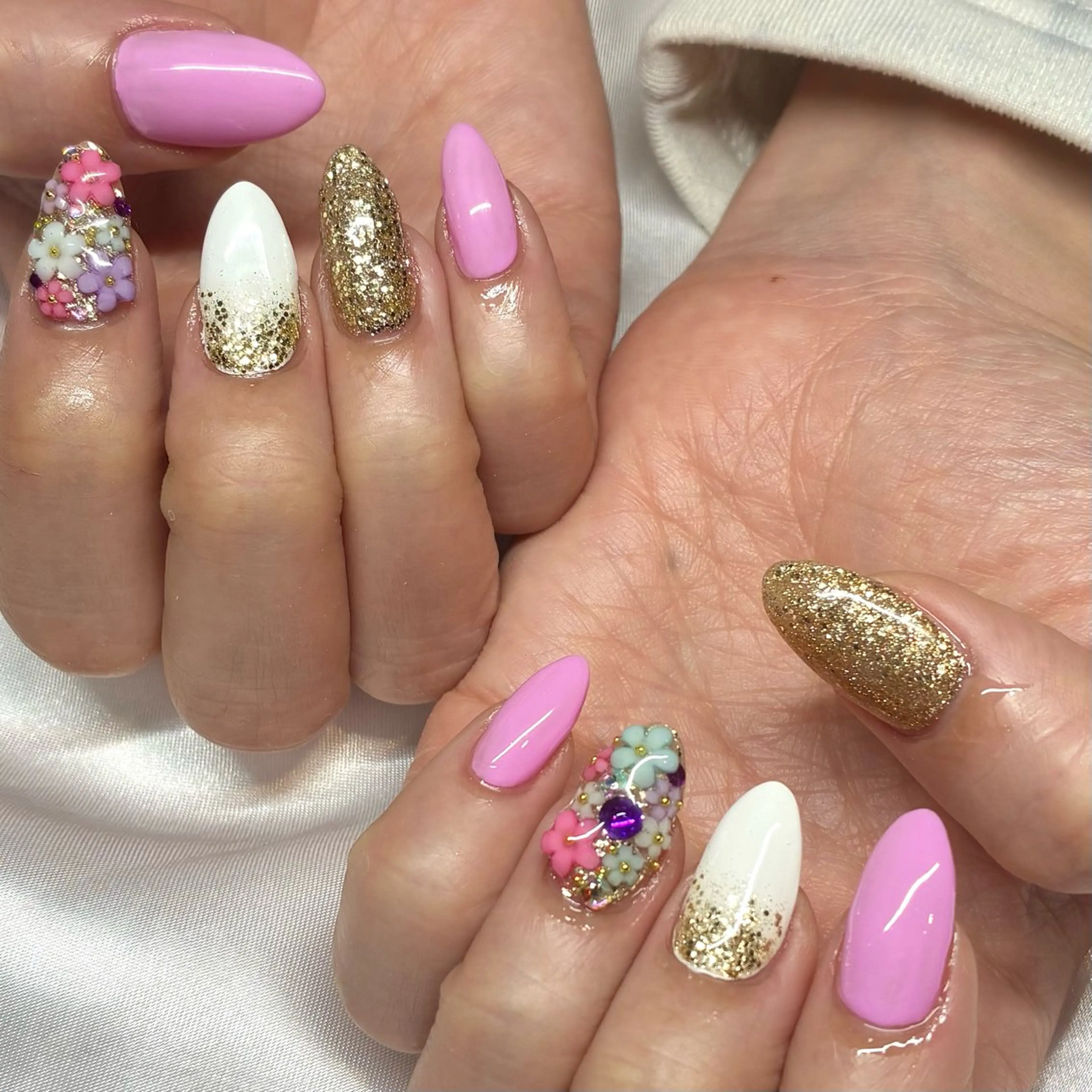 ネイル ハンドネイル Nail ヌシん家 AKANEのネイルデザイン