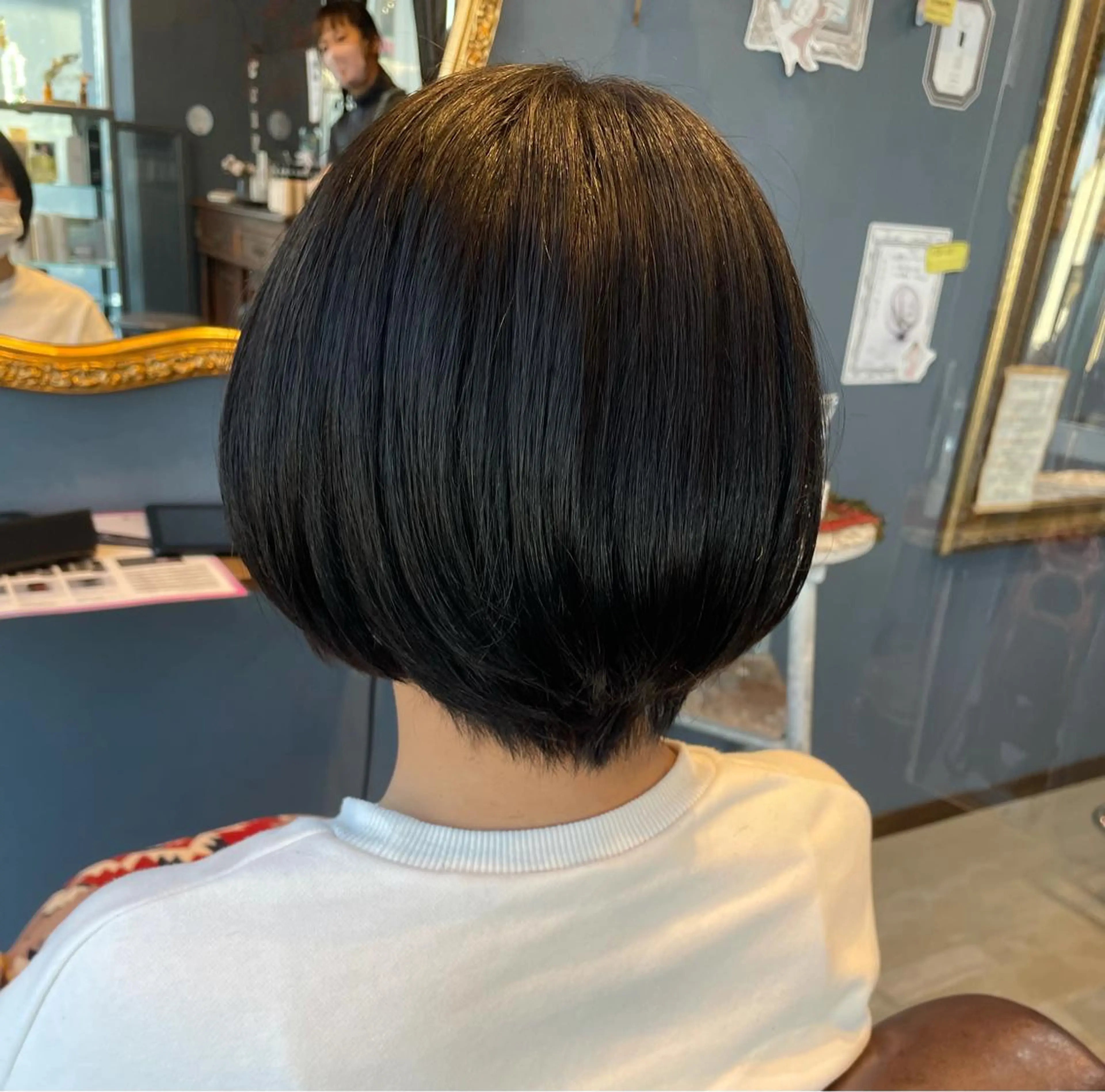 ショート ボブ hair make echo滿木あい花のヘアスタイル