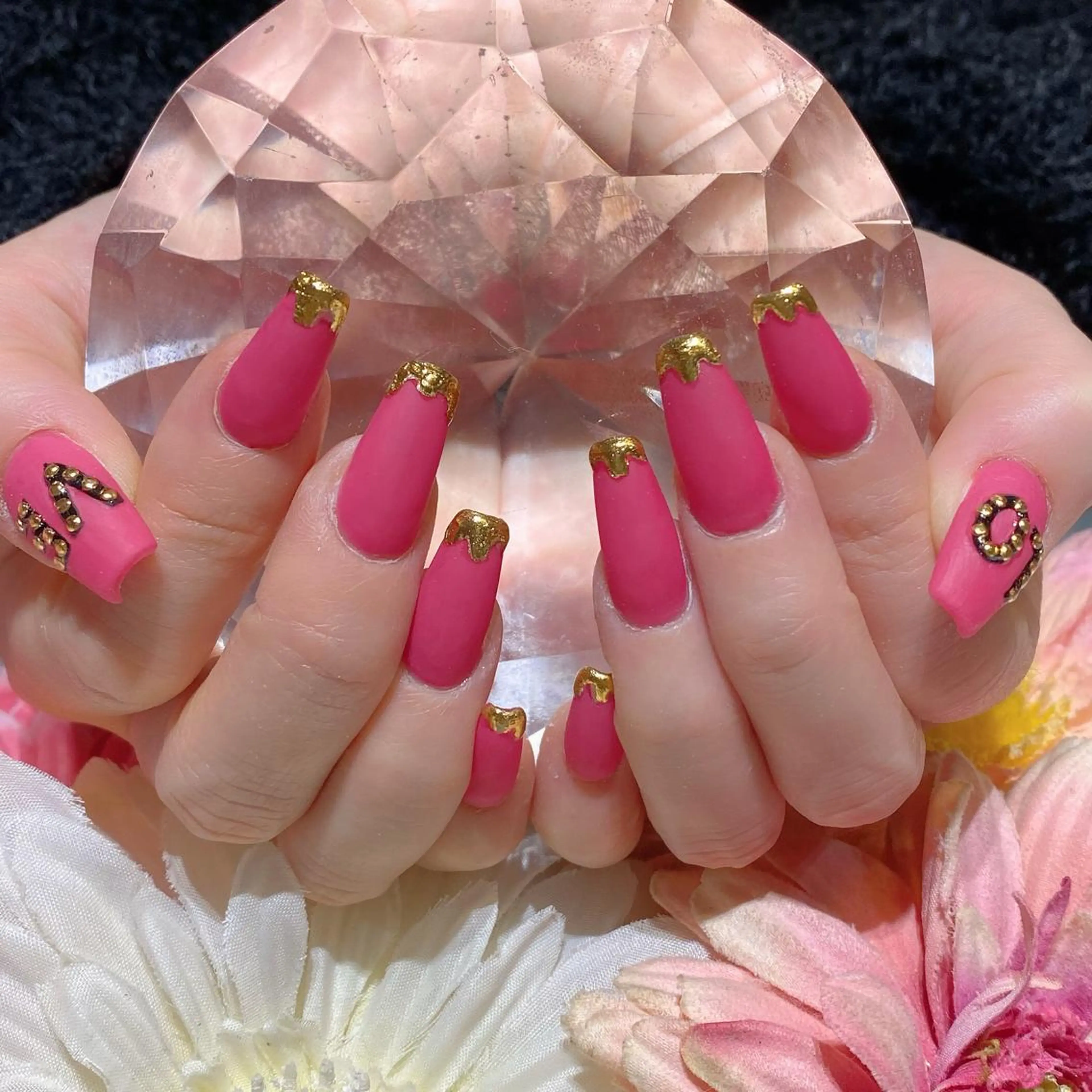 ネイル ジェルネイル ロングネイル スカルプネイル YUN 💅のネイルデザイン