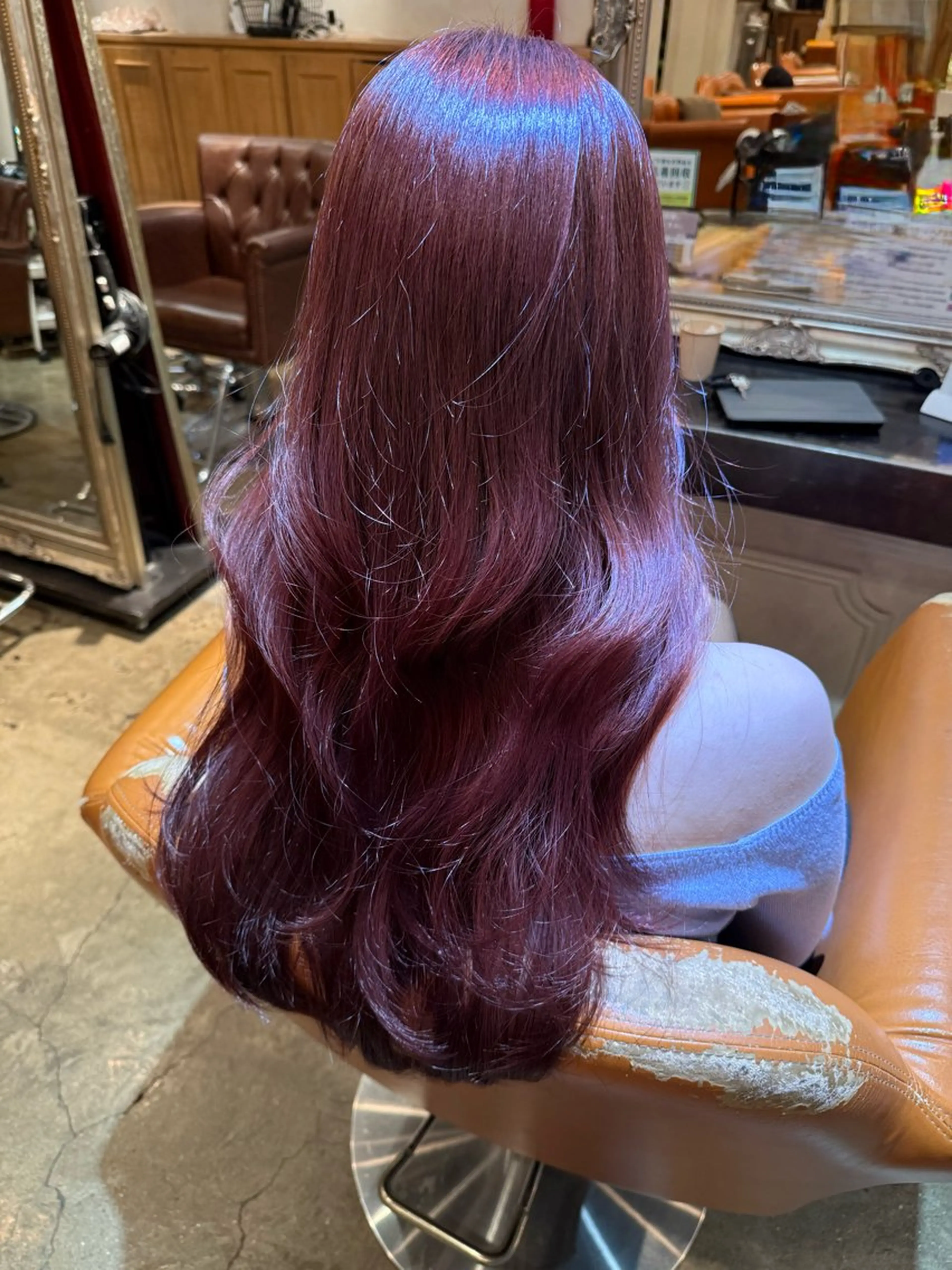 ロング 髪質改善 韓国風ヘア レイヤーカット トリートメント カット ヘアカラー トリートメント 韓国ヘア/レイヤー/ 前髪/髪質改善/石川のヘアスタイル