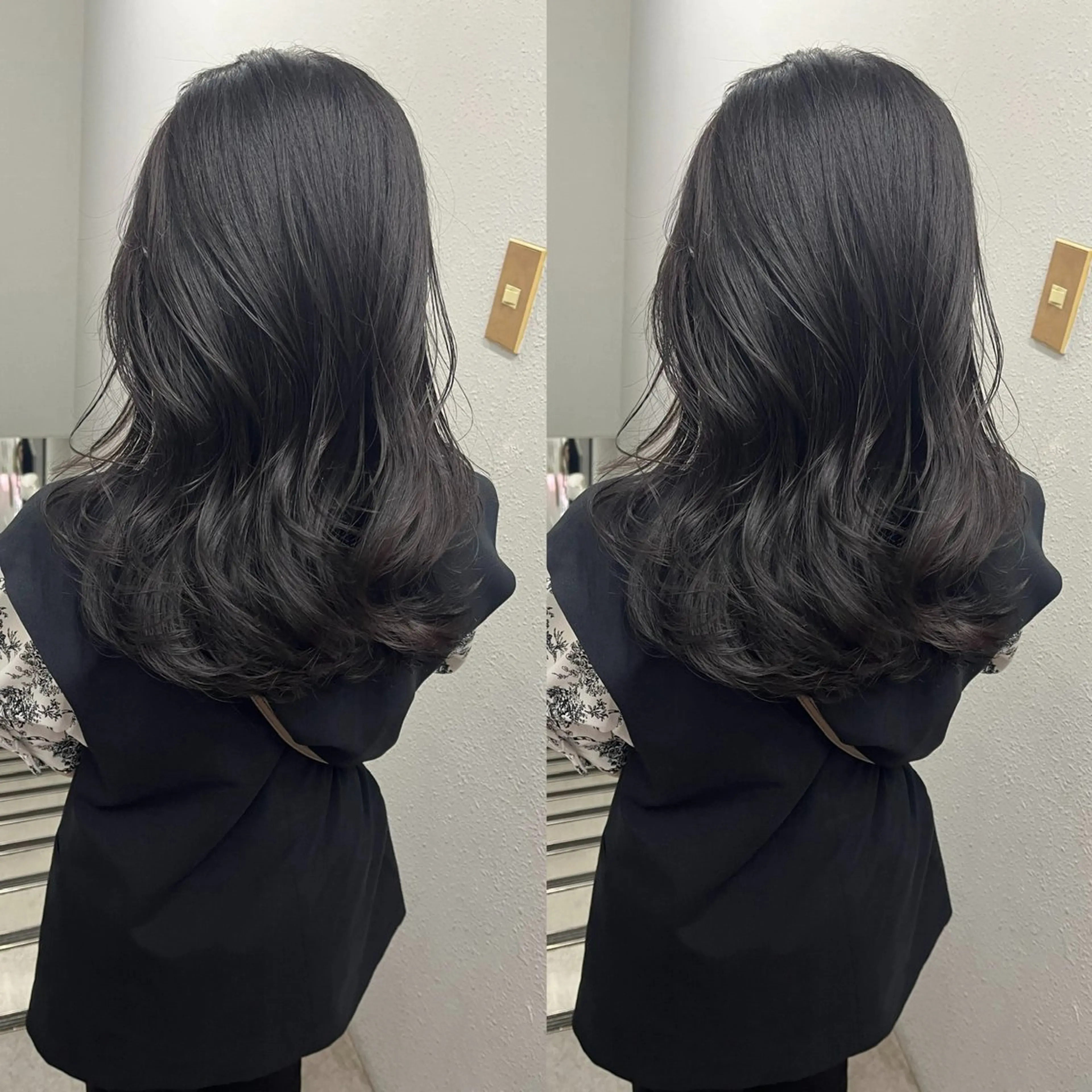 セミロング レイヤー×透明感 Tatsuya💫のヘアスタイル