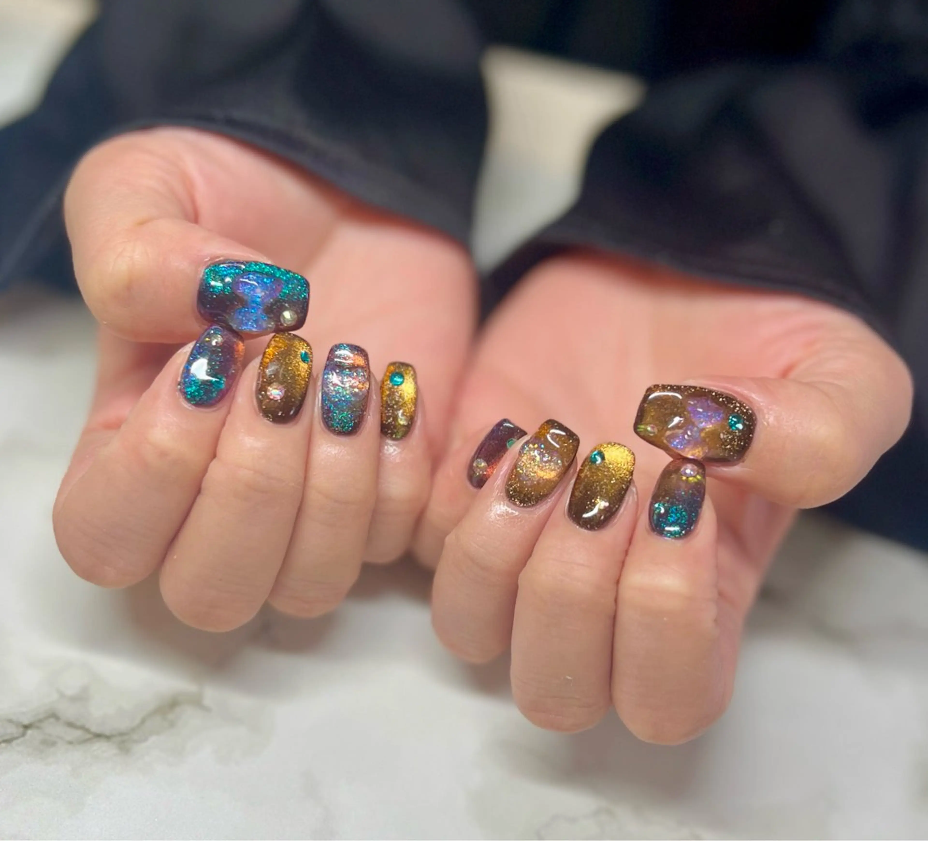 ネイル いちじゅう あおいのネイルデザイン