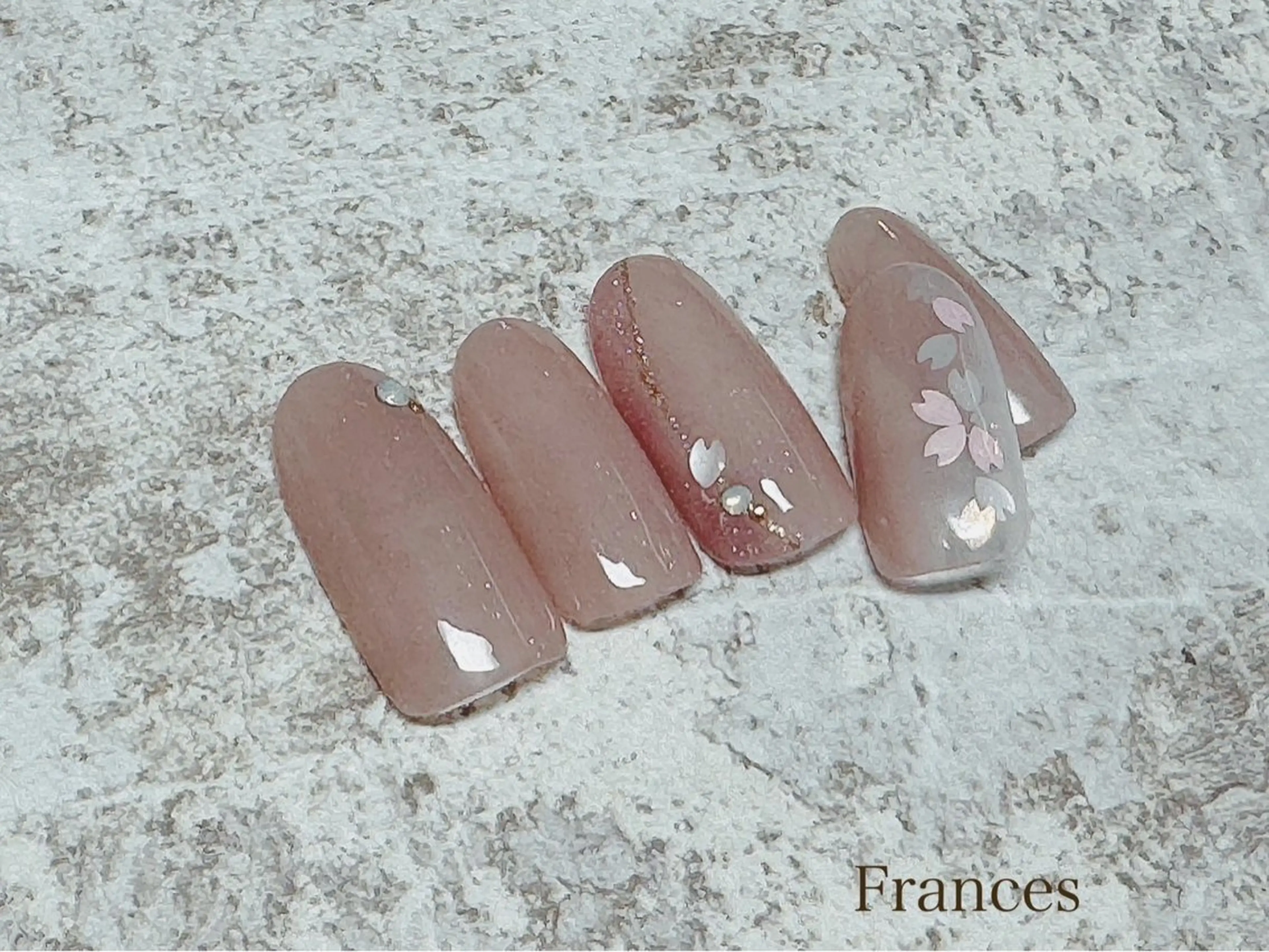 ネイル ハンドネイル Frances〜 Grace〜babaのネイルデザイン