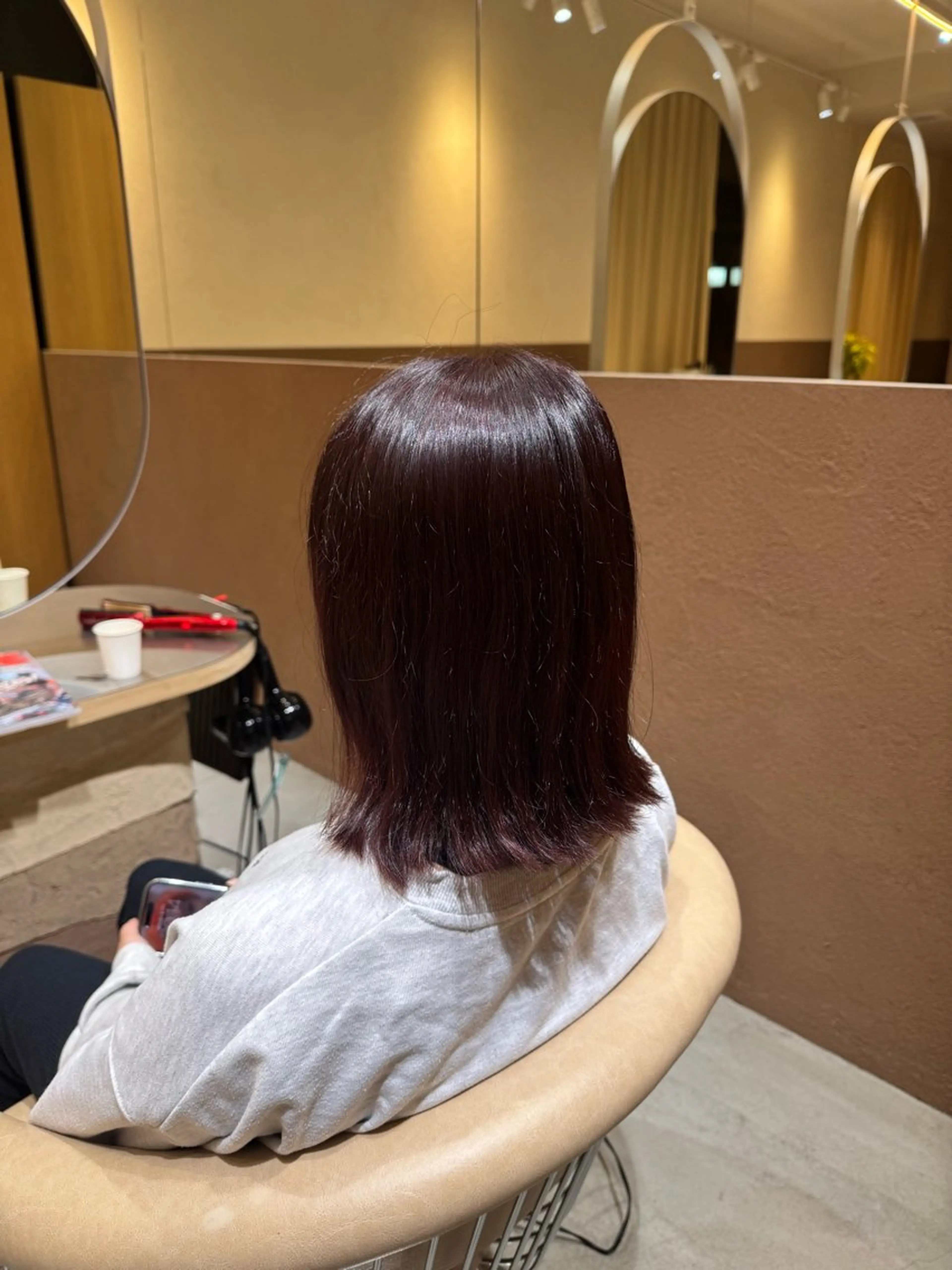 カラー 赤羽根 周のヘアスタイル