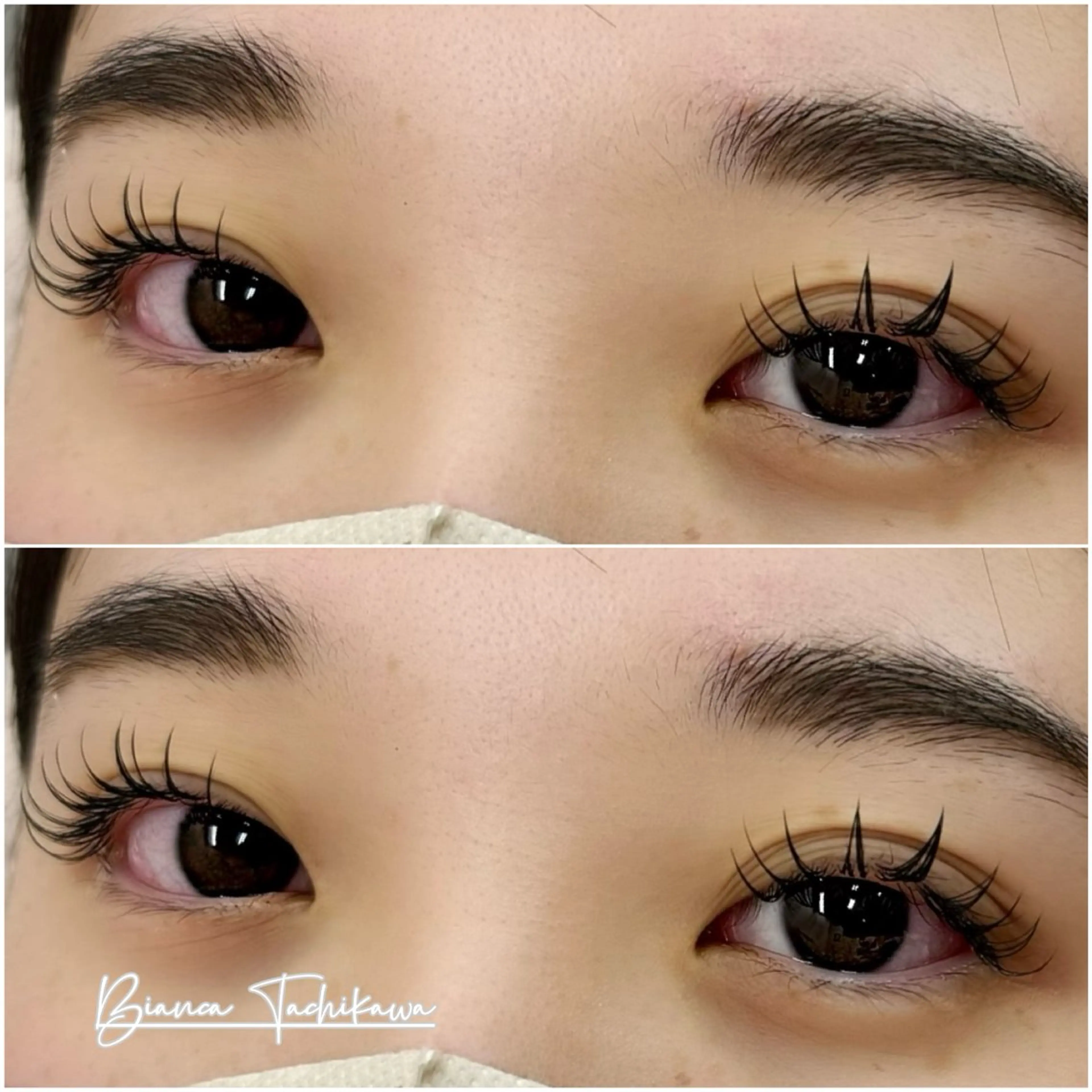 マツエク・マツパ フラットラッシュ マツエク Bianca立川店 川村のマツエク・マツパデザイン
