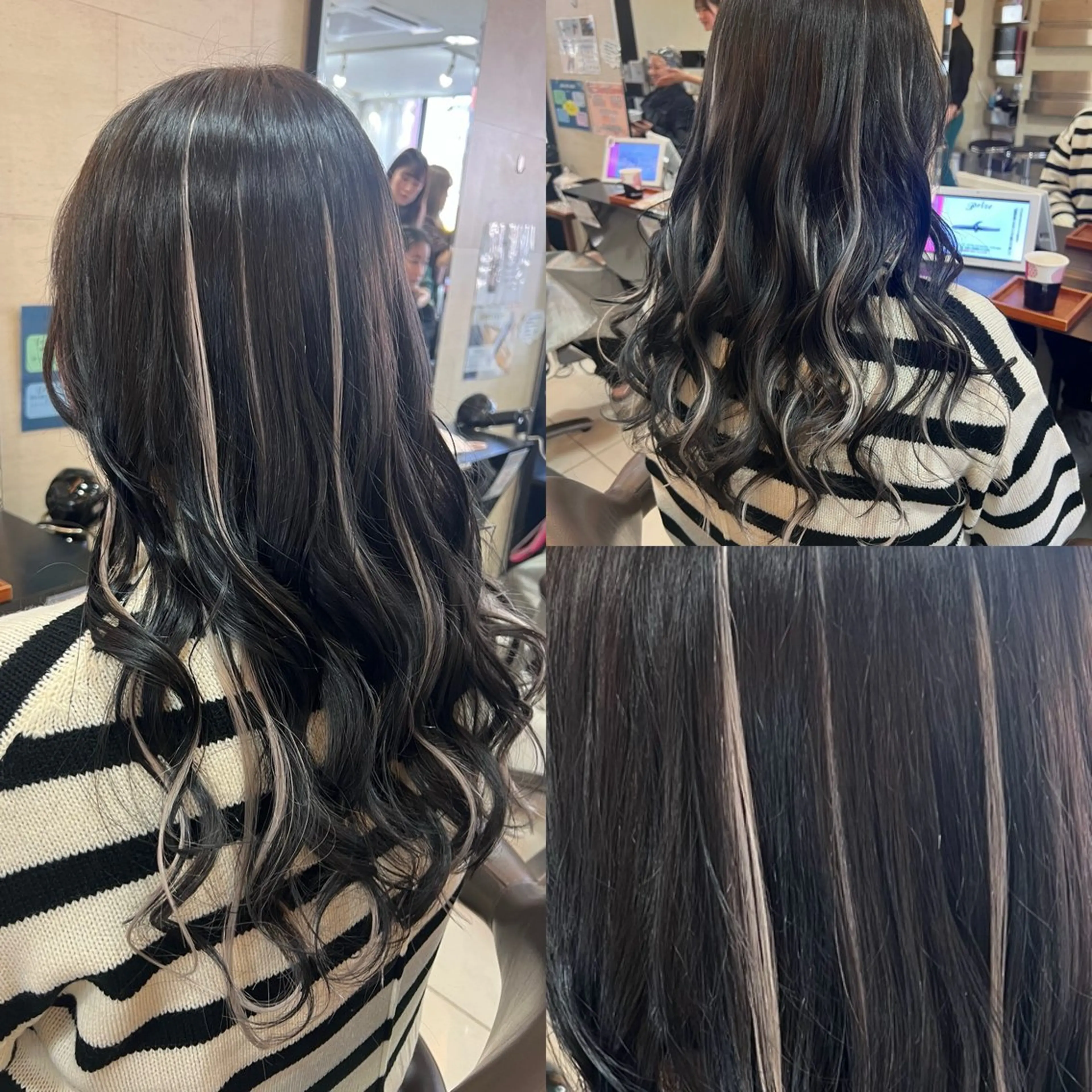 ロング ヘアカラー エクステ エクステ＆艶カラー 🎀YURINA🎀のヘアスタイル