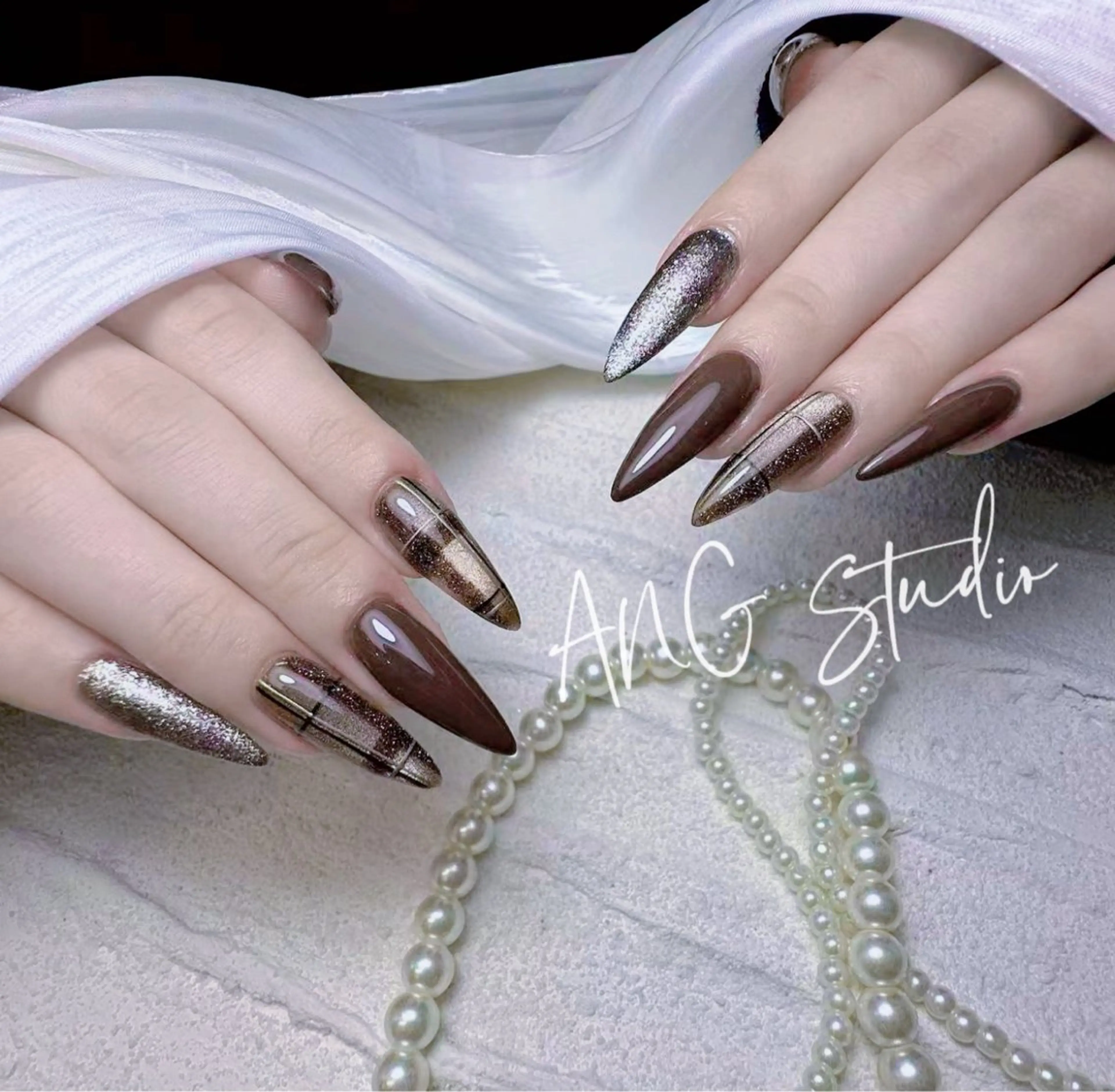 ネイル ハンドネイル ハンドケア ANG Studioのネイルデザイン