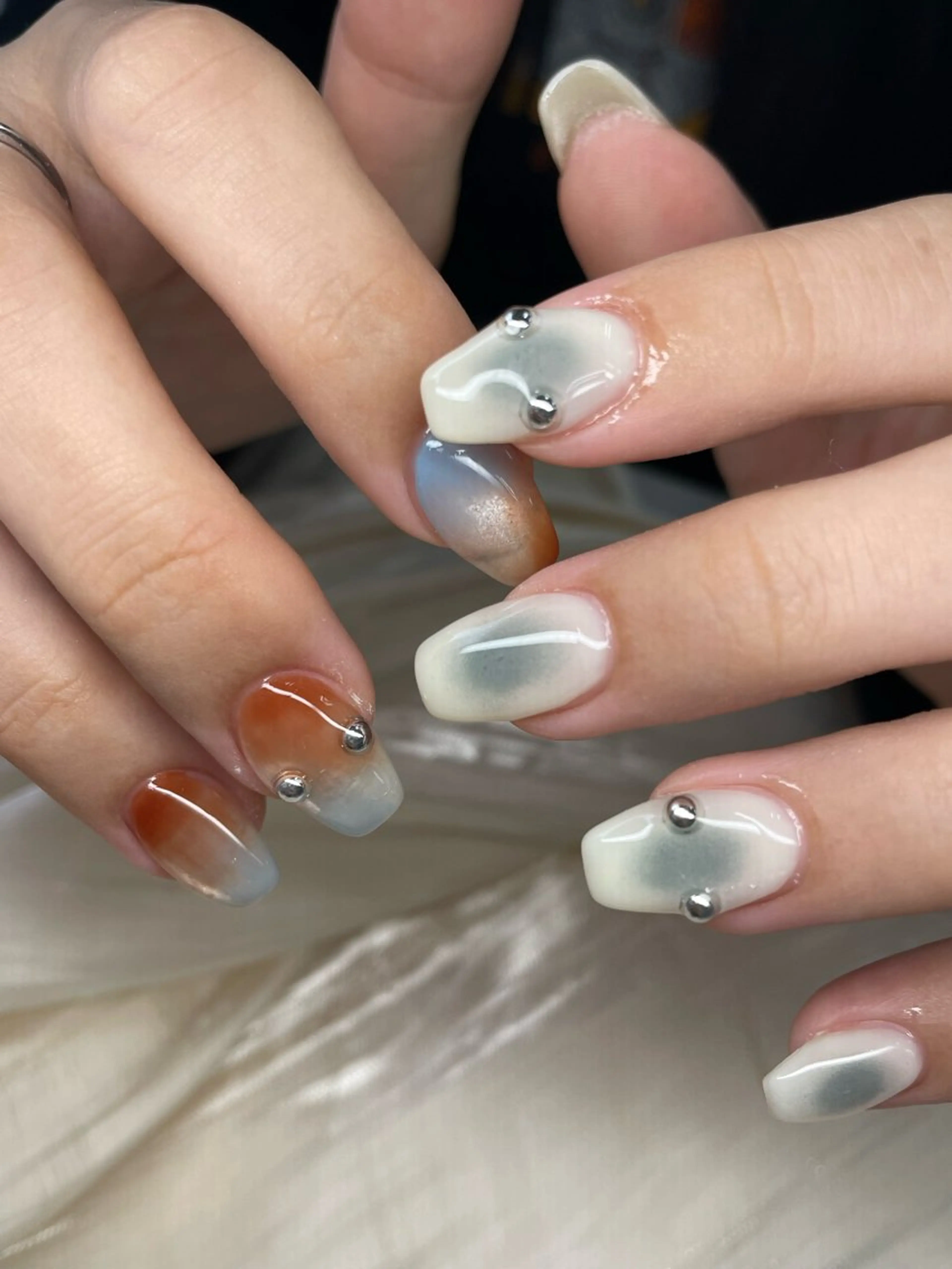 ネイル ニュアンスネイル ♡tener♡ YURINEのネイルデザイン