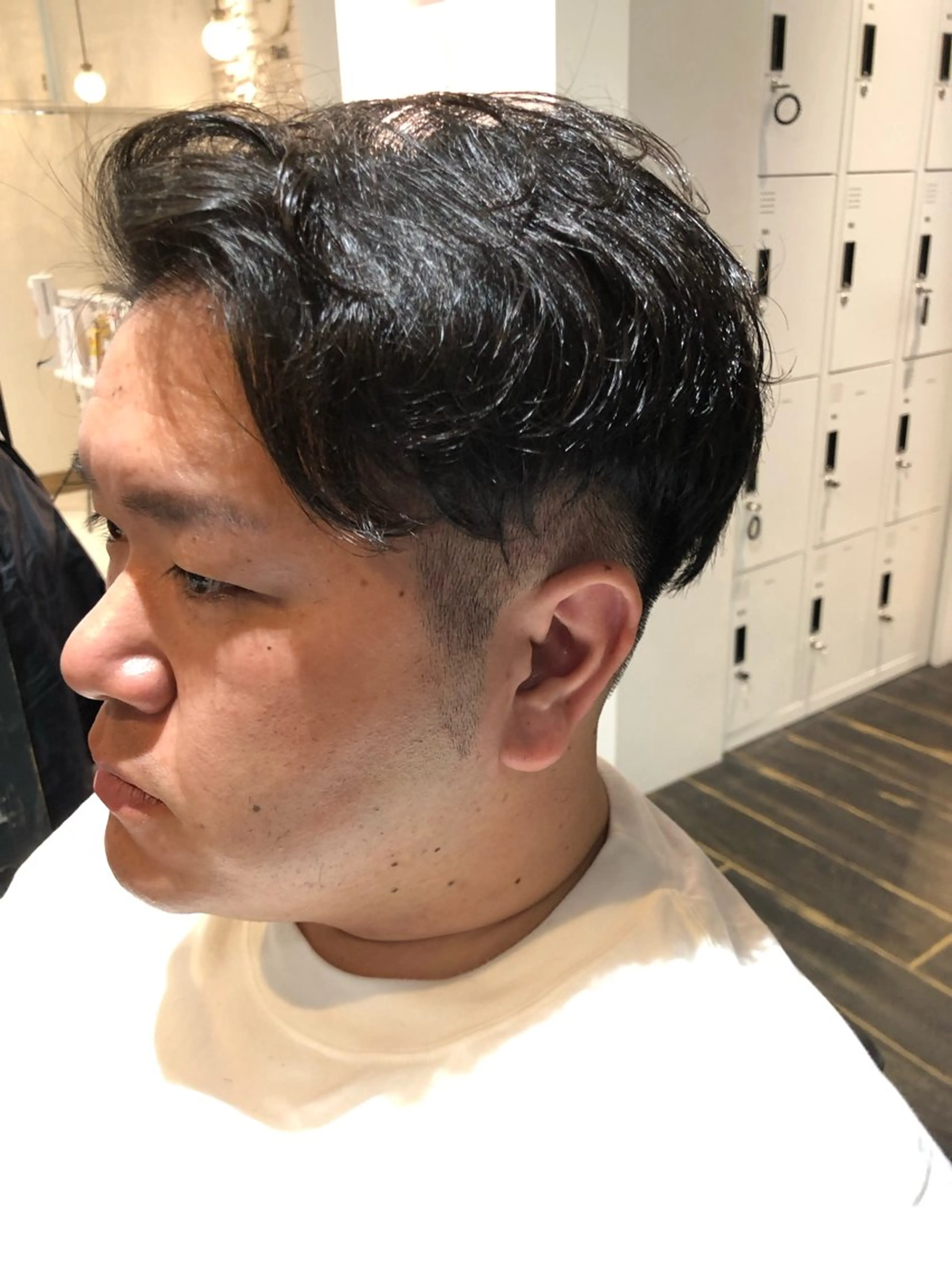 ショート メンズ 【大人髪】men's パーマ/潤艶髪のヘアスタイル