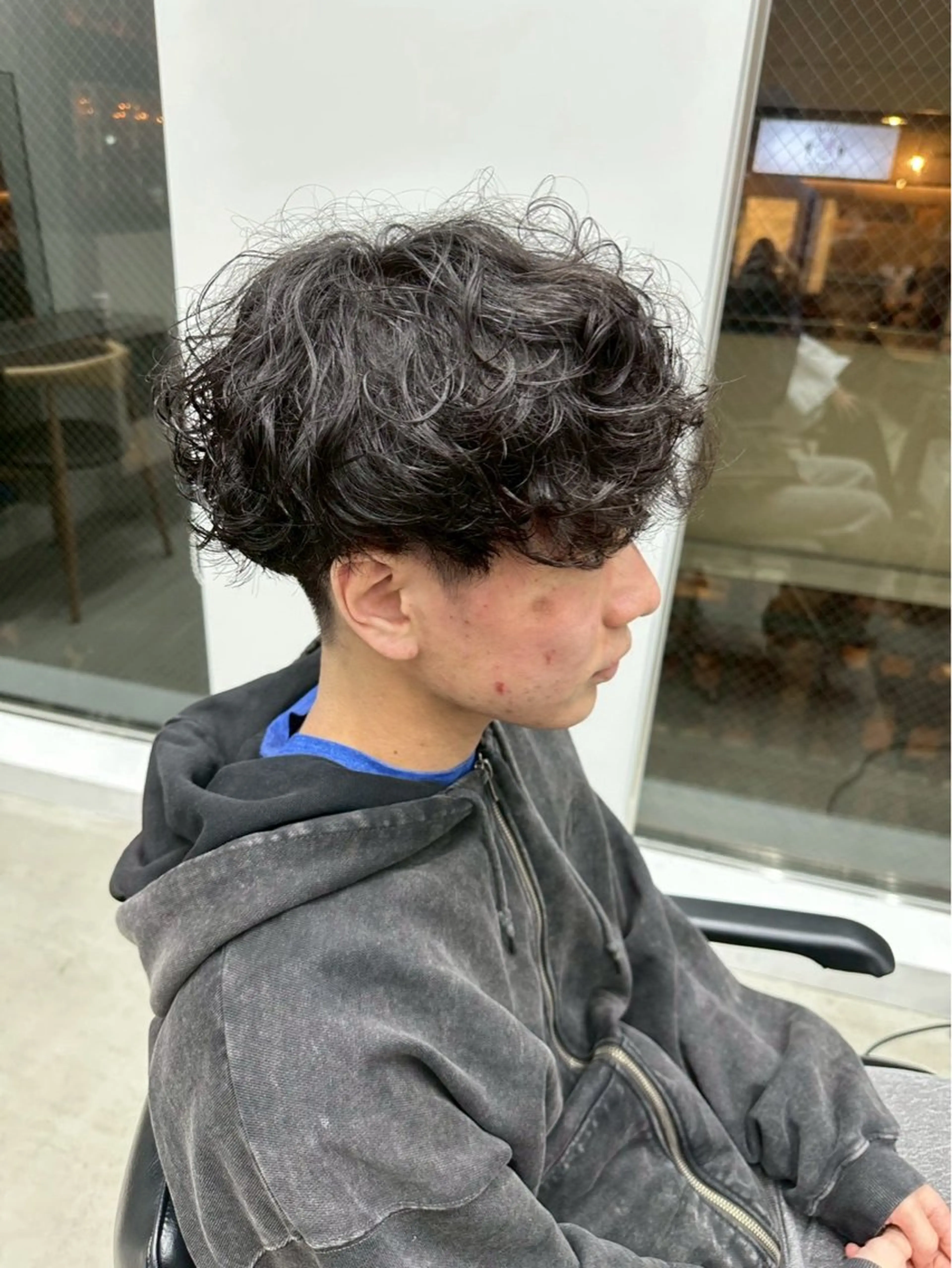 パーマ メンズ レディース／メンズ パーマ特化／内山遥斗のヘアスタイル