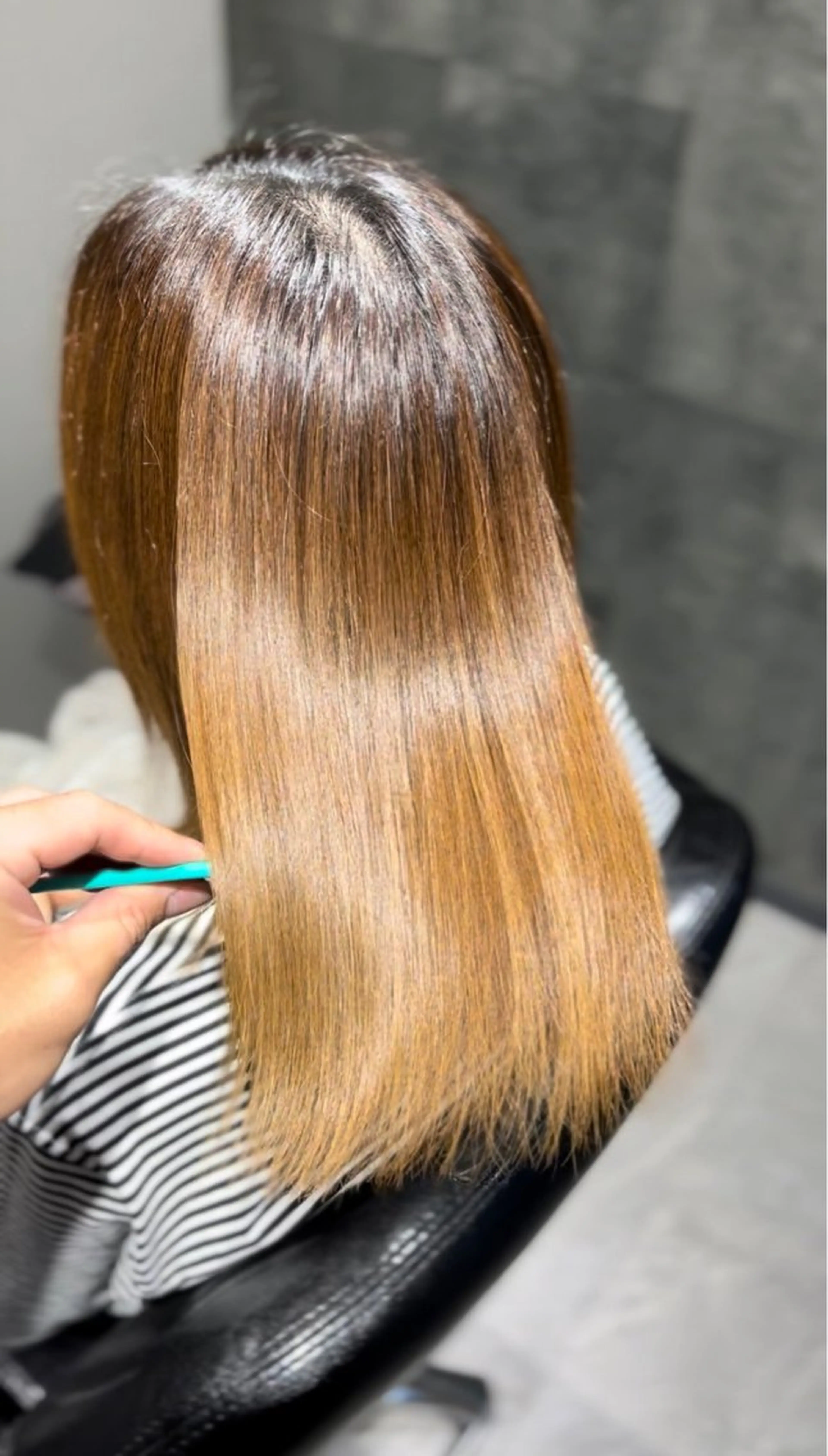 ミディアム 髪質改善 トリートメント 髪質改善✨ /冨永隆誠のヘアスタイル