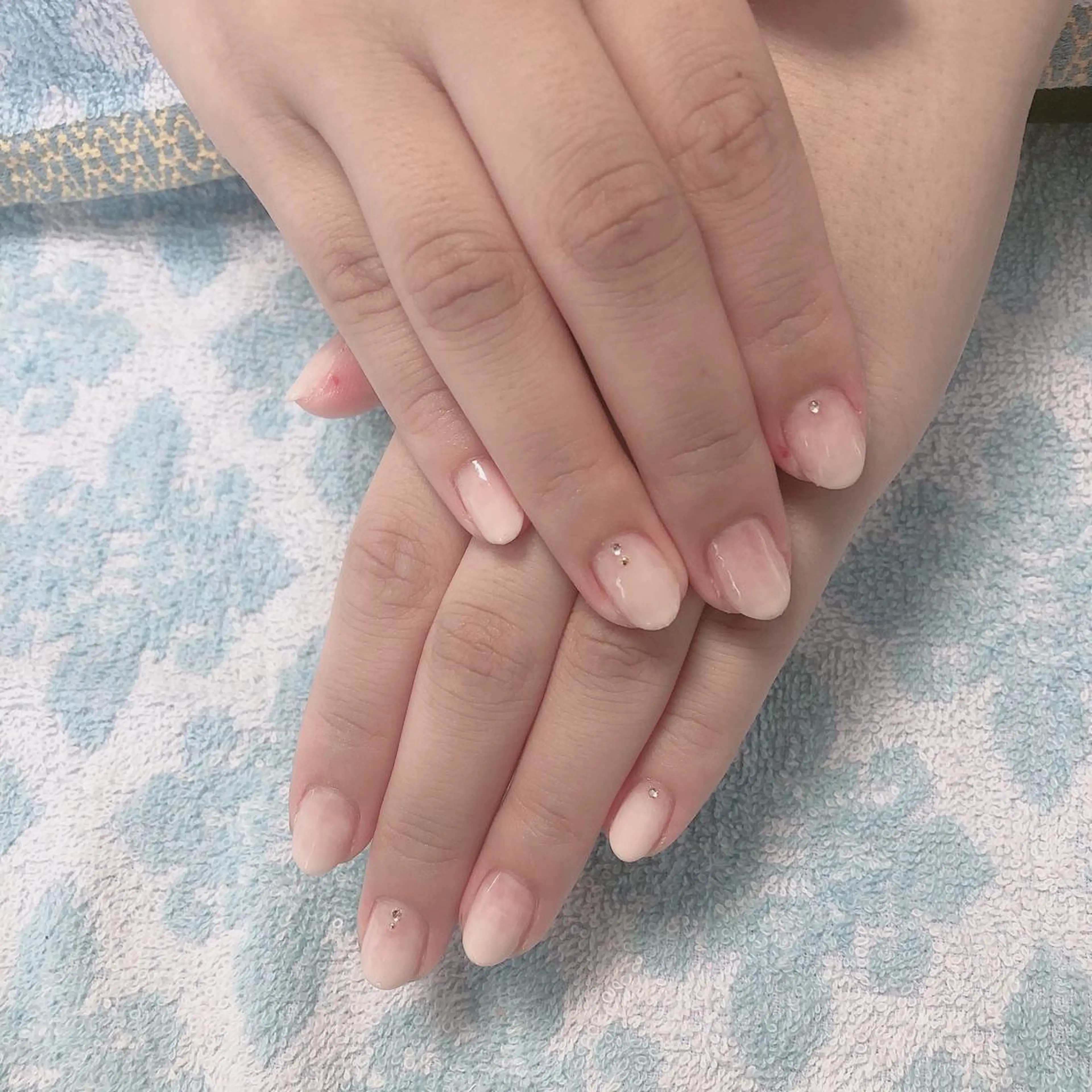 ネイル グラデーション 結城 怜菜のネイルデザイン