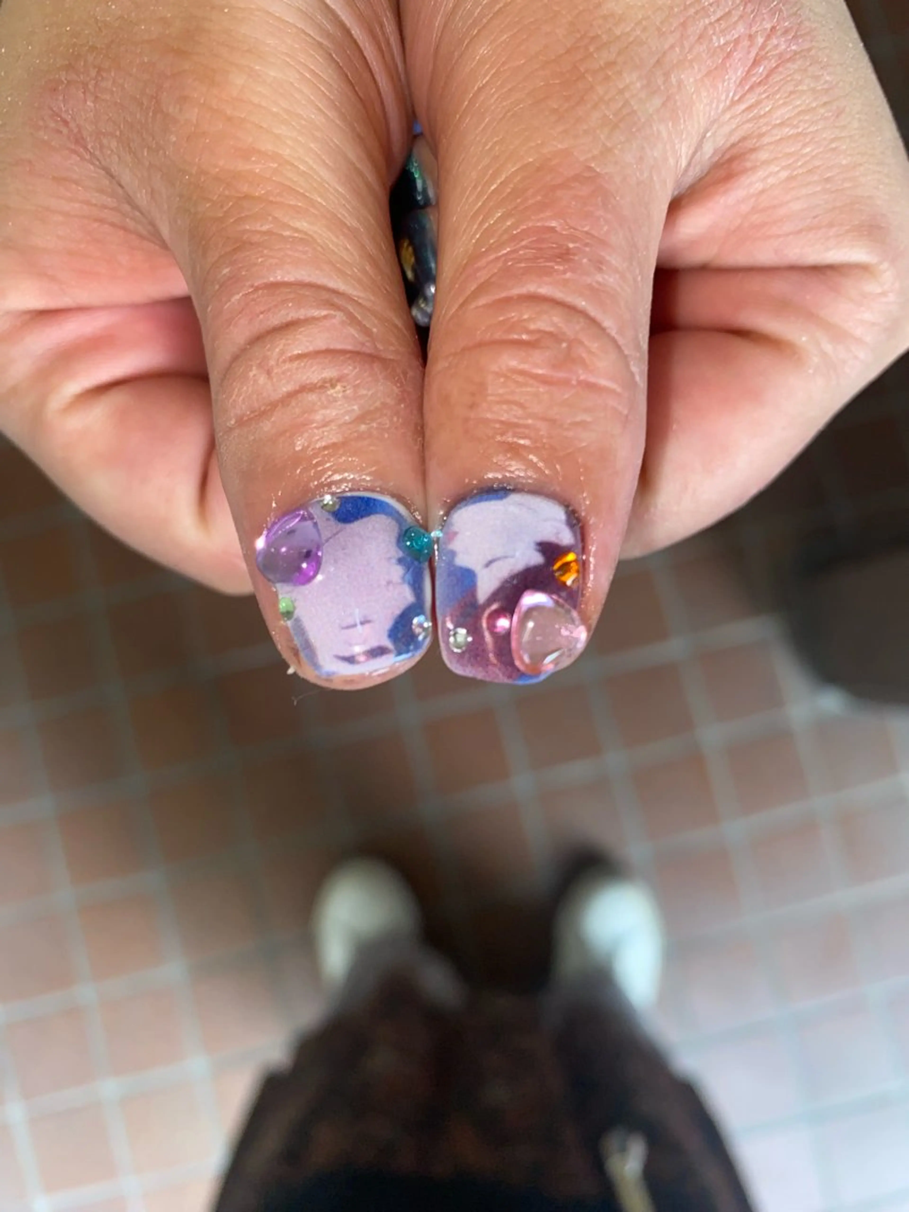 ネイル 個性派🌺推しネイル 💅💞hota🐇のネイルデザイン