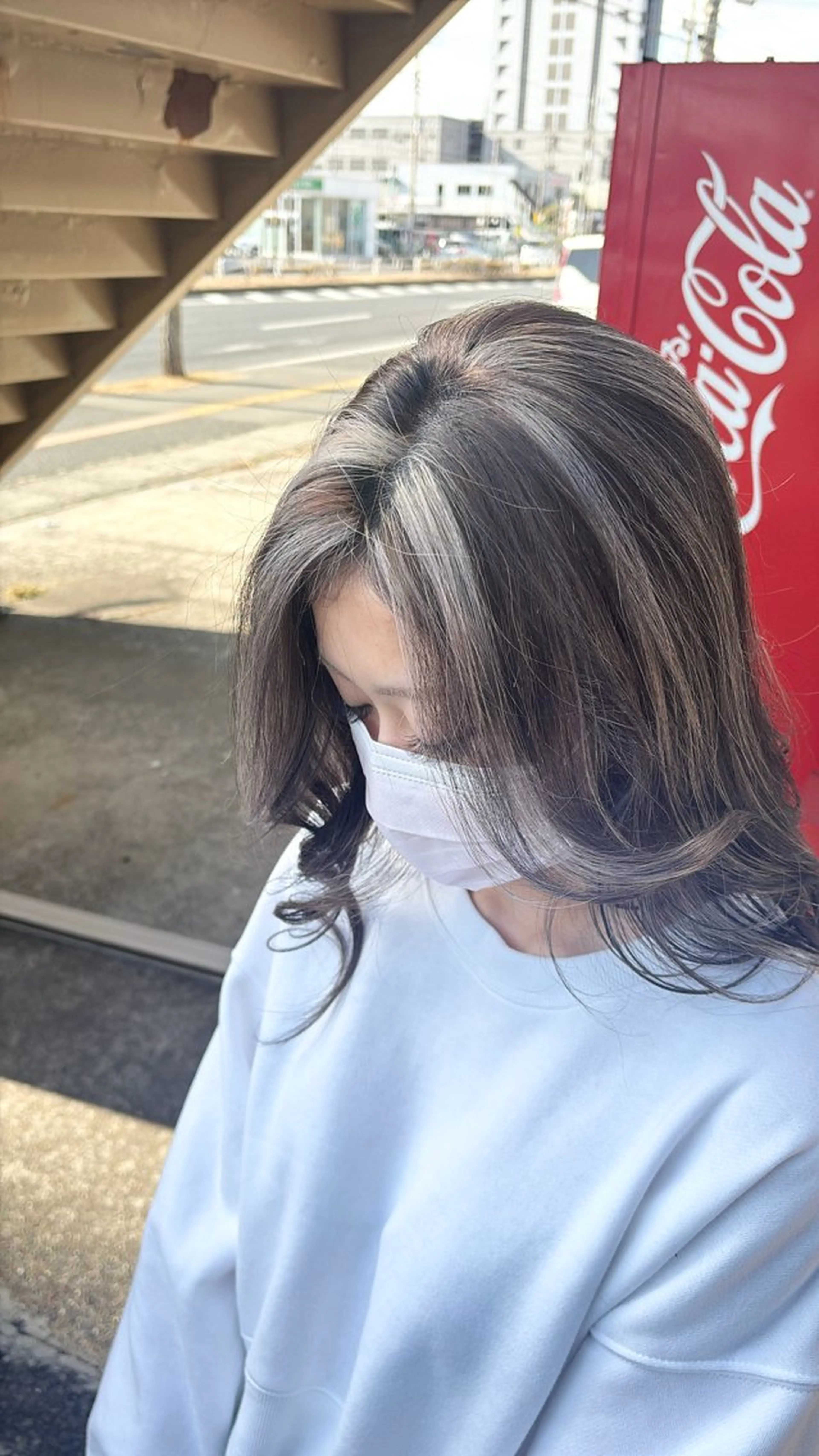 ロング カット ヘアカラー charm小沢 真澄のヘアスタイル